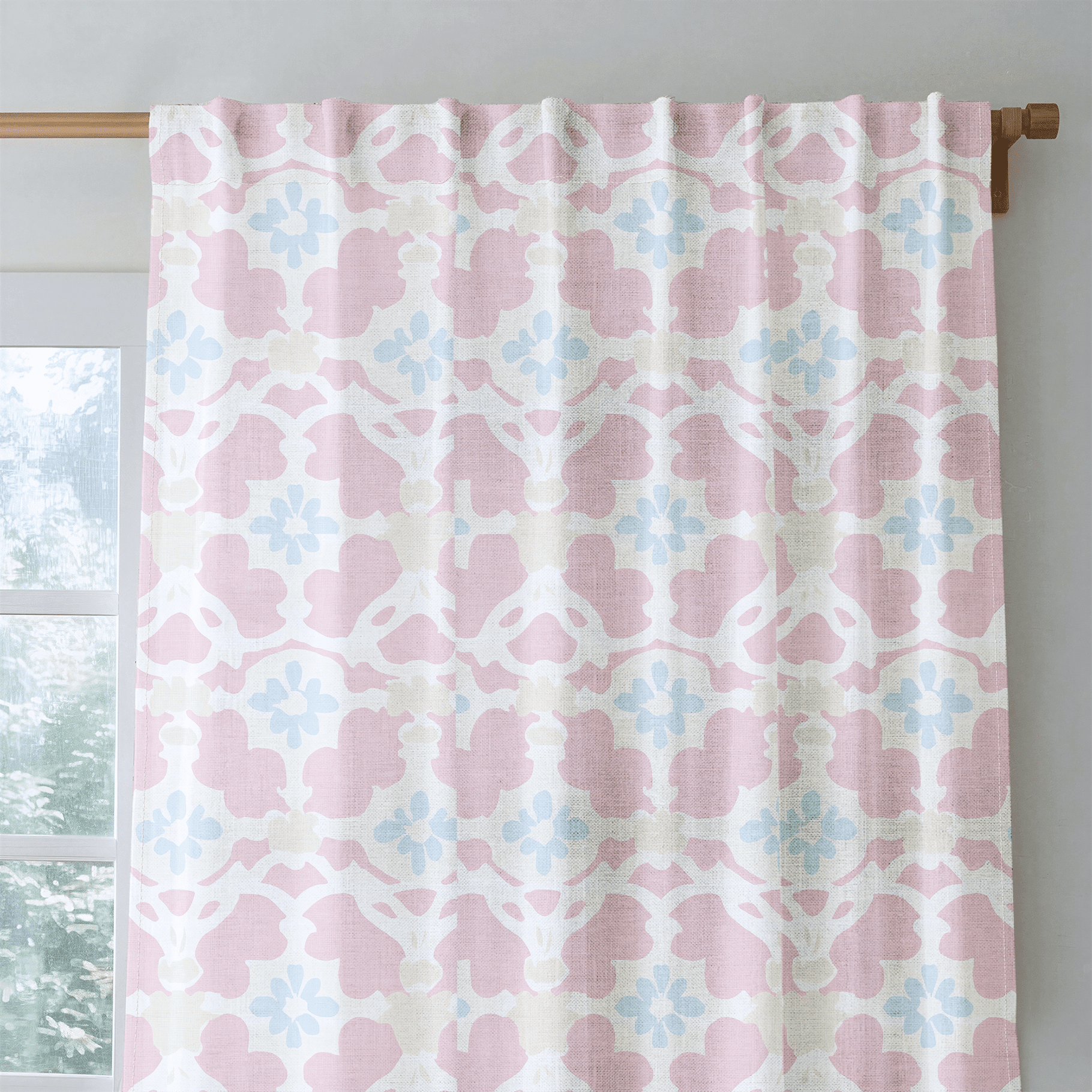 Mermaid - Drapery - Benton Lane Home - Lemon Park