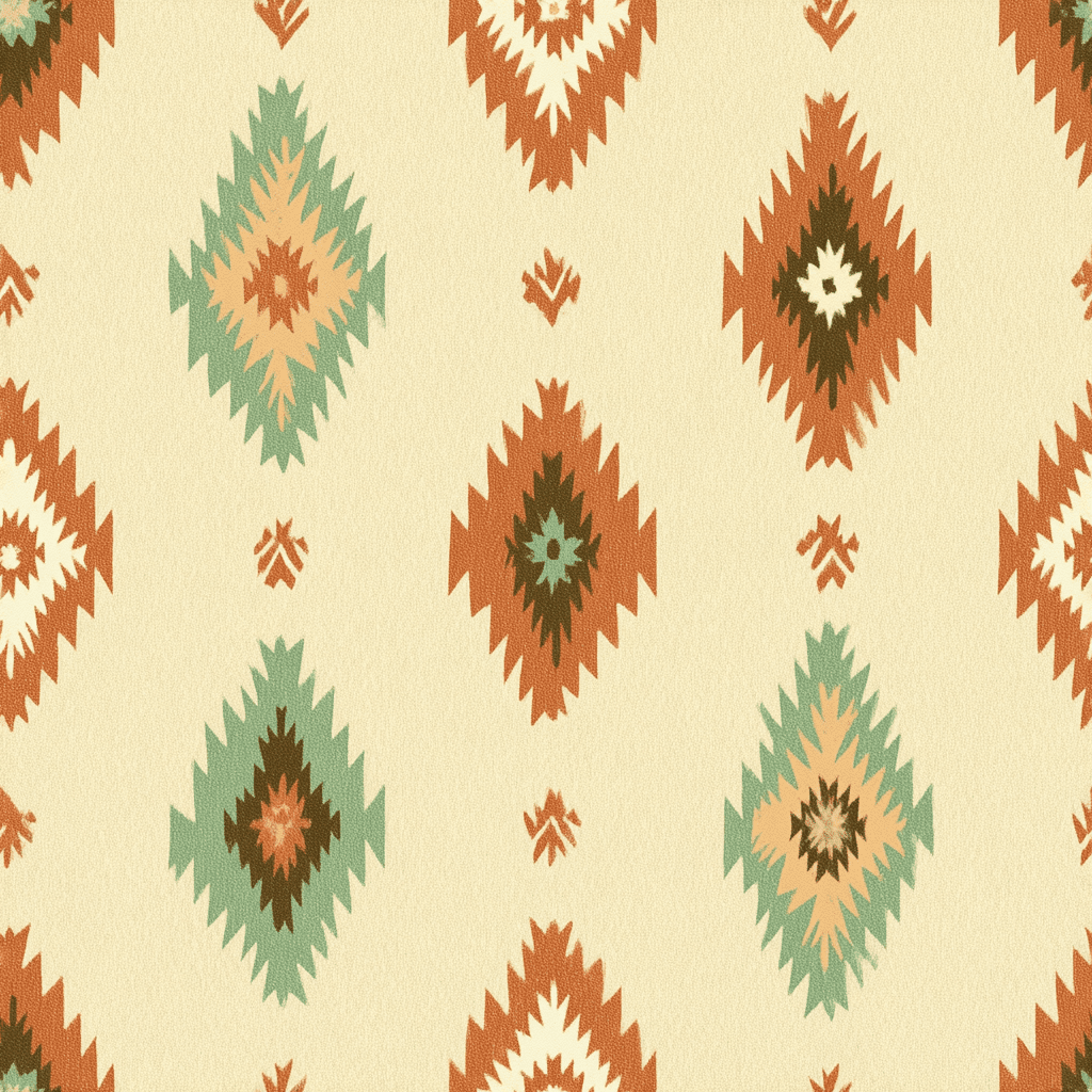 Mesa Diamonds Wallpaper - Painted Paper