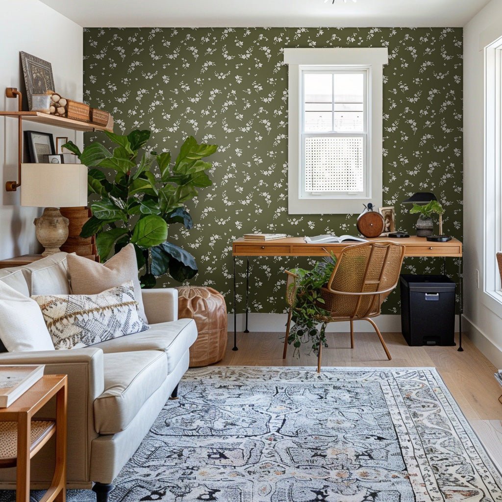 Micah Wallpaper - Benton Lane Home - Painted Paper