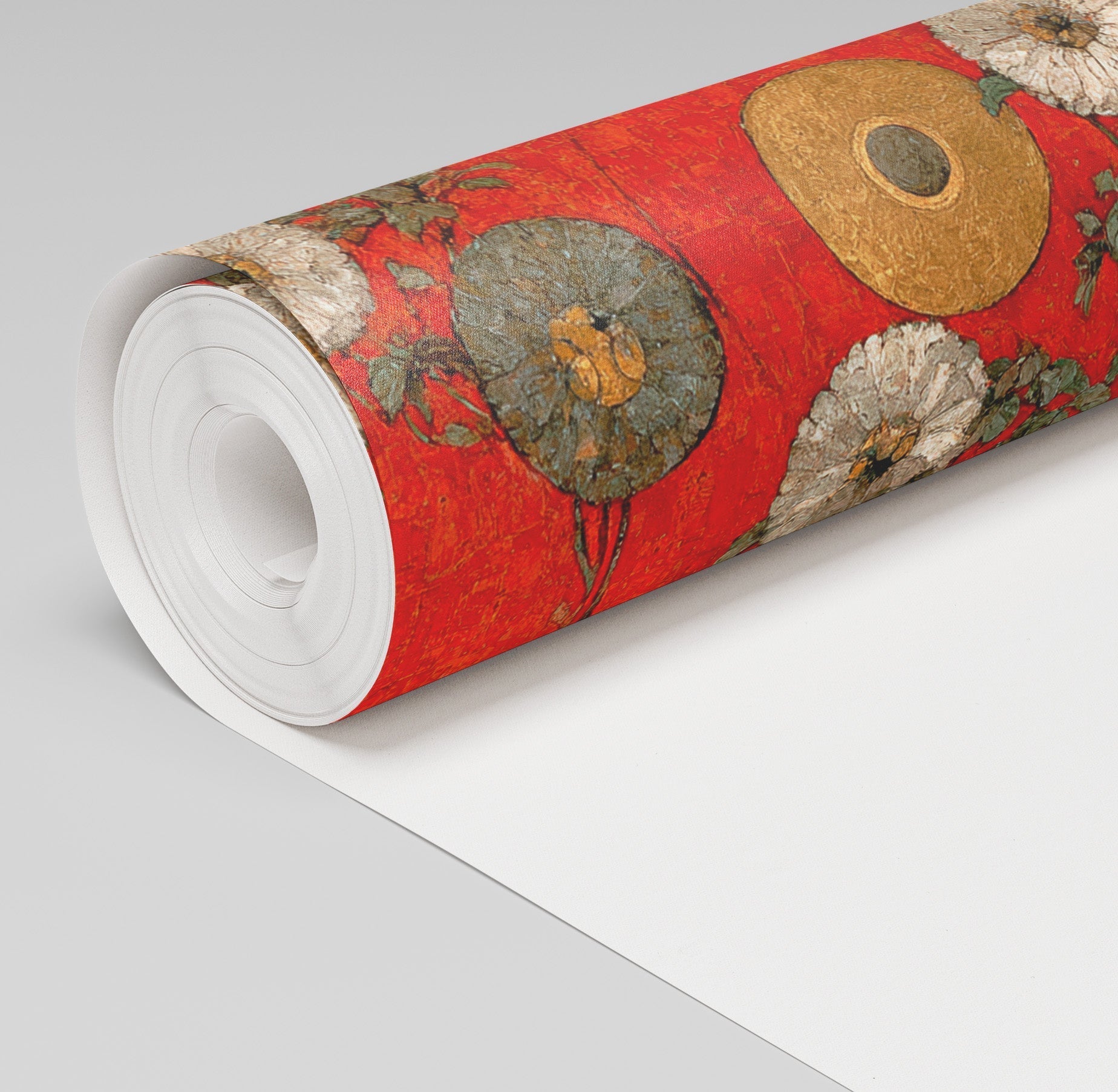 Midas Faux Grasscloth Wallpaper