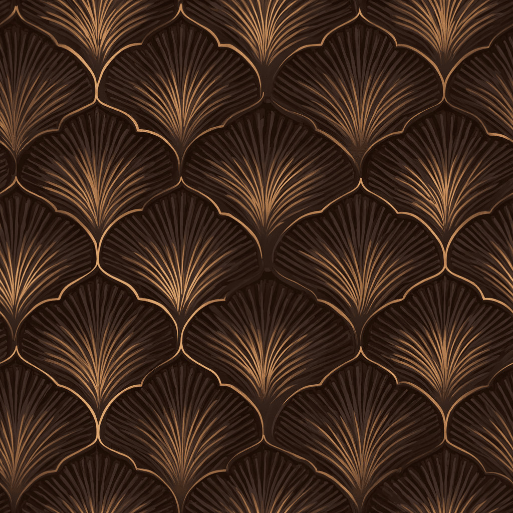 Midnight Ginkgo Wallpaper - Benton Lane Home - Benton Lane