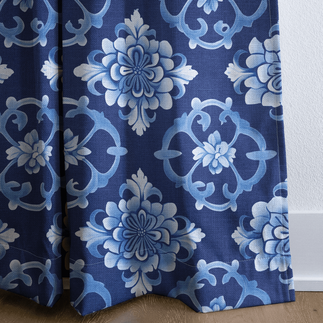 Midnight Manners - Drapery - Benton Lane Home - Lemon Park