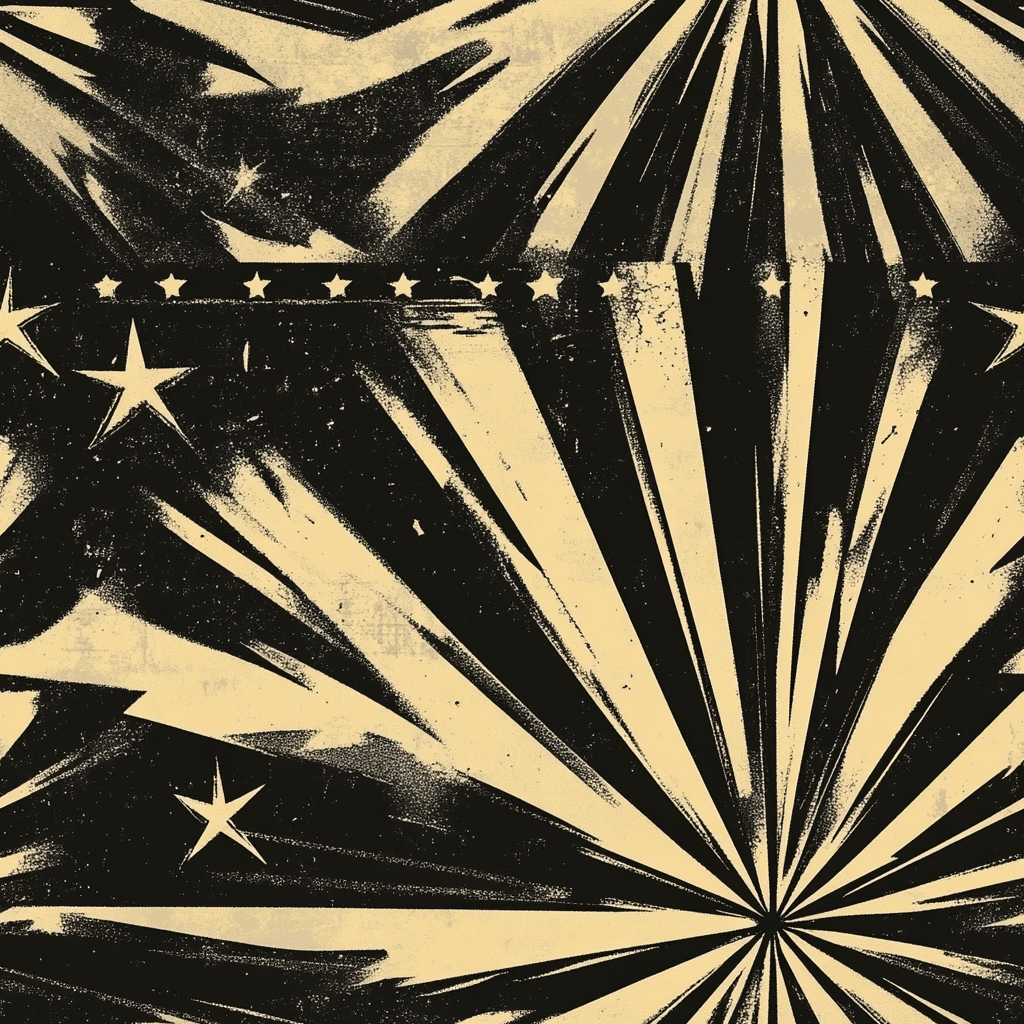 Midnight Marquee Wallpaper - Benton Lane Home - Painted Paper