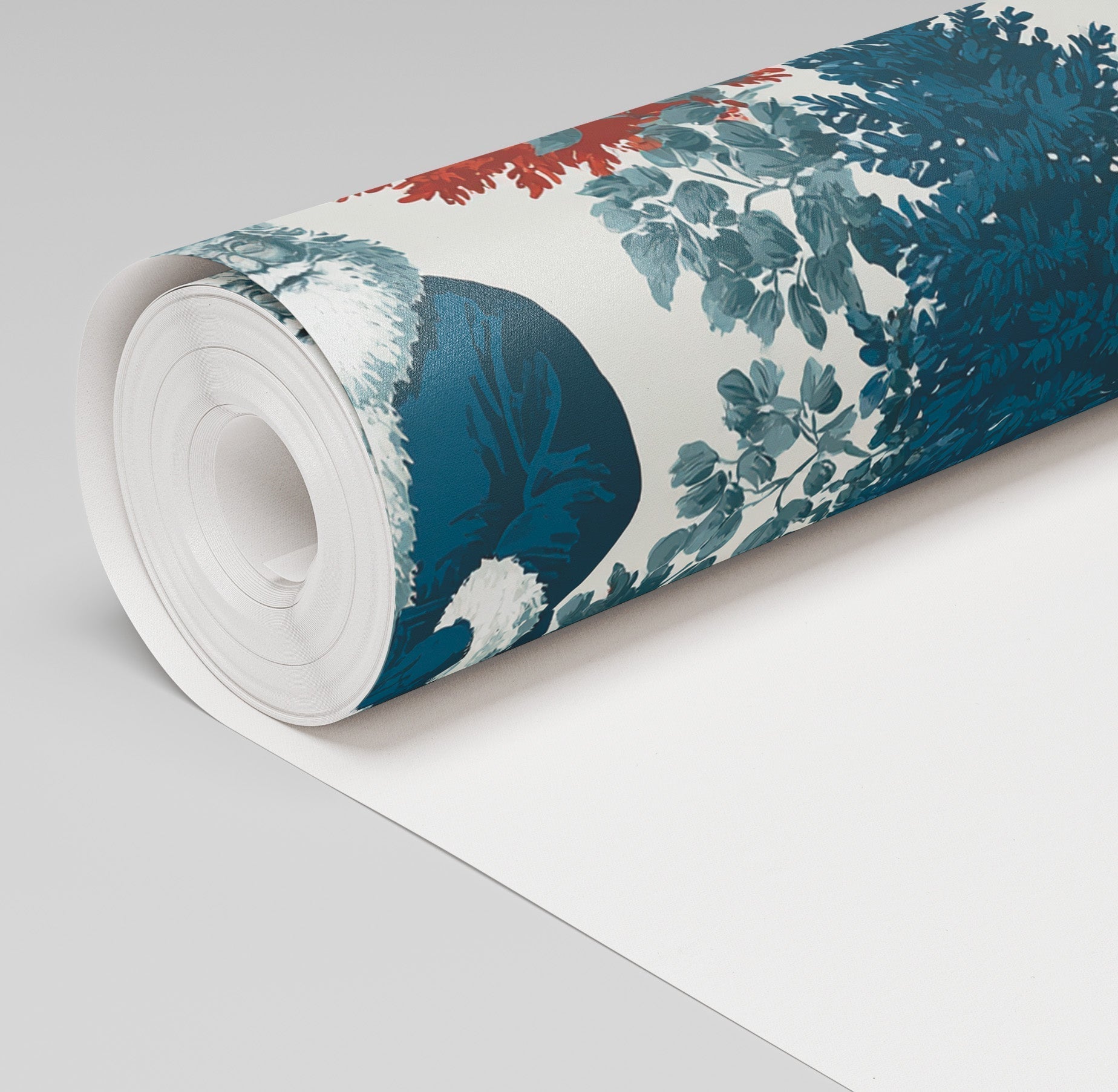 Midnight St. Nick Wallpaper - Benton Lane Home - Painted Paper