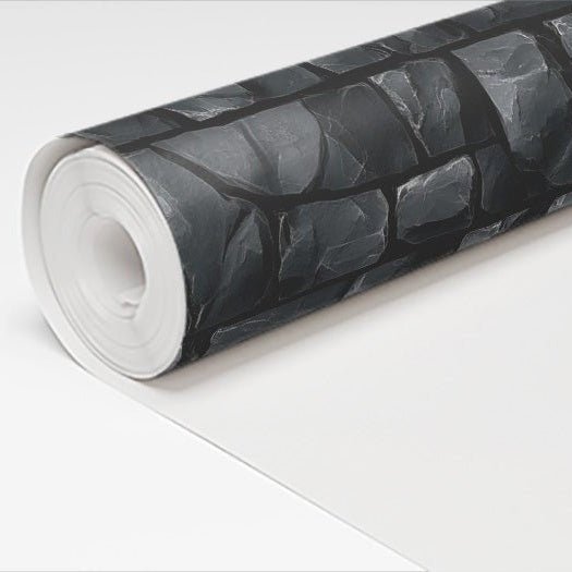 Midnight Stone Wallpaper - Painted Paper