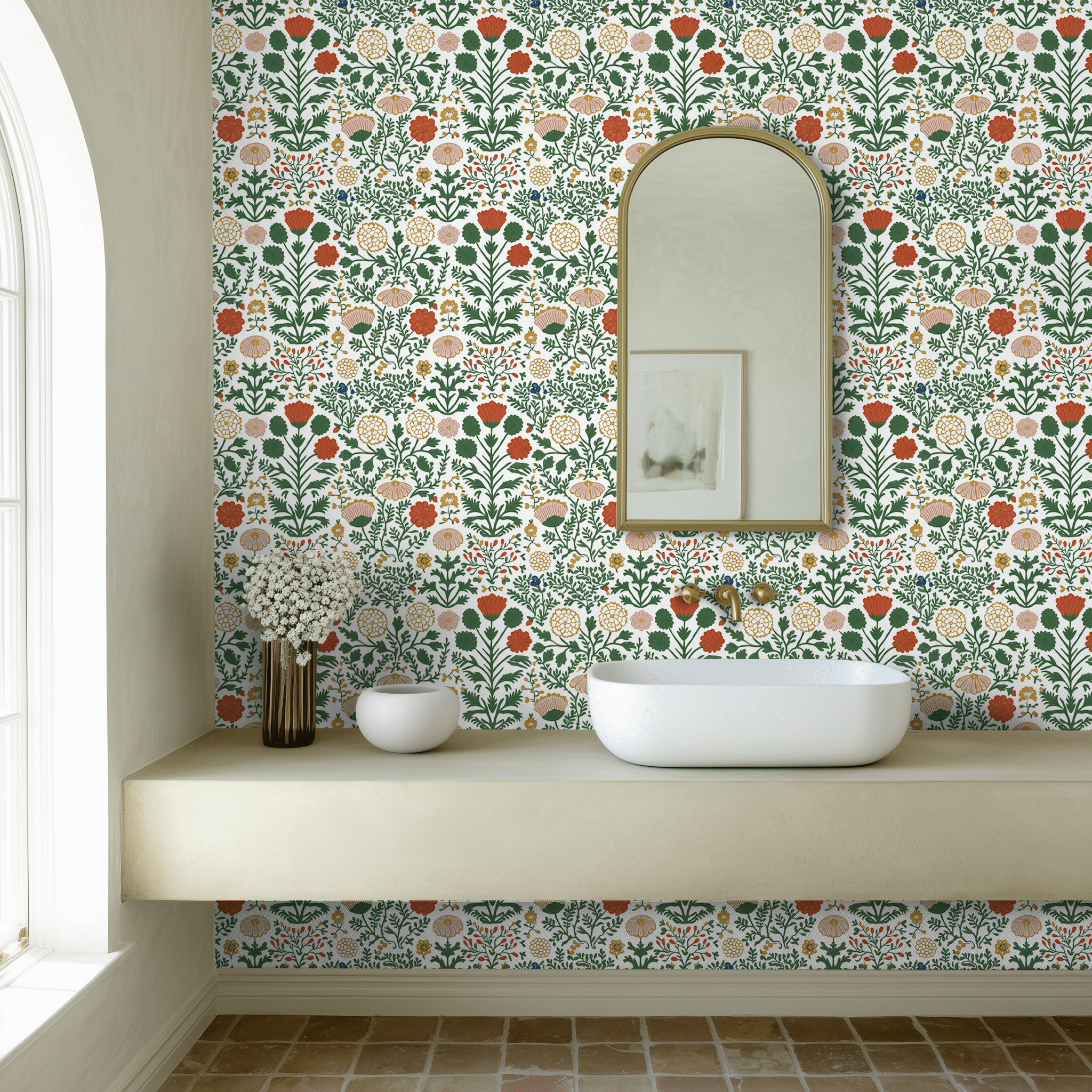 Milagros Wallpaper - Painted Paper