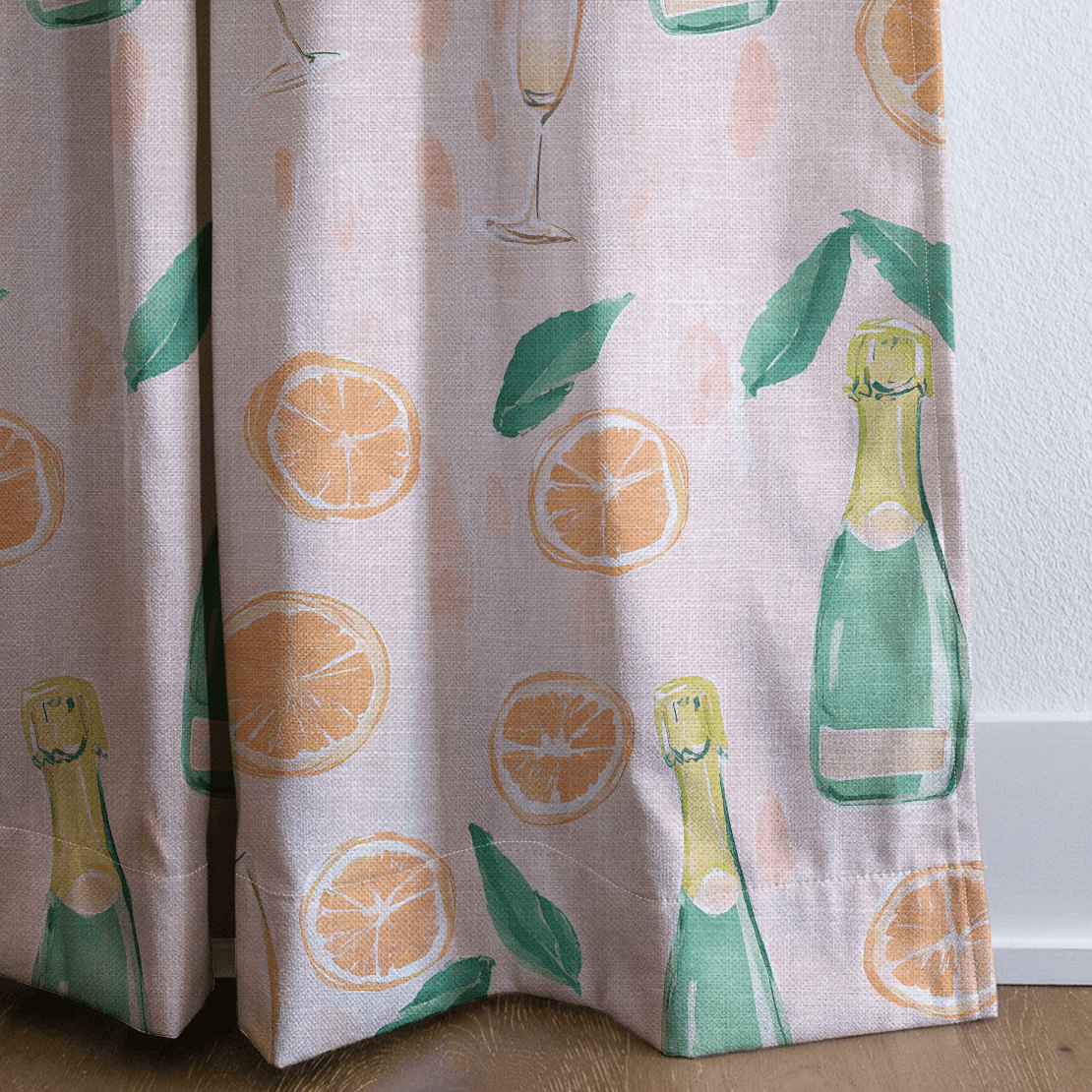 Mimosa Mornings - Drapery - Benton Lane Home - Lemon Park