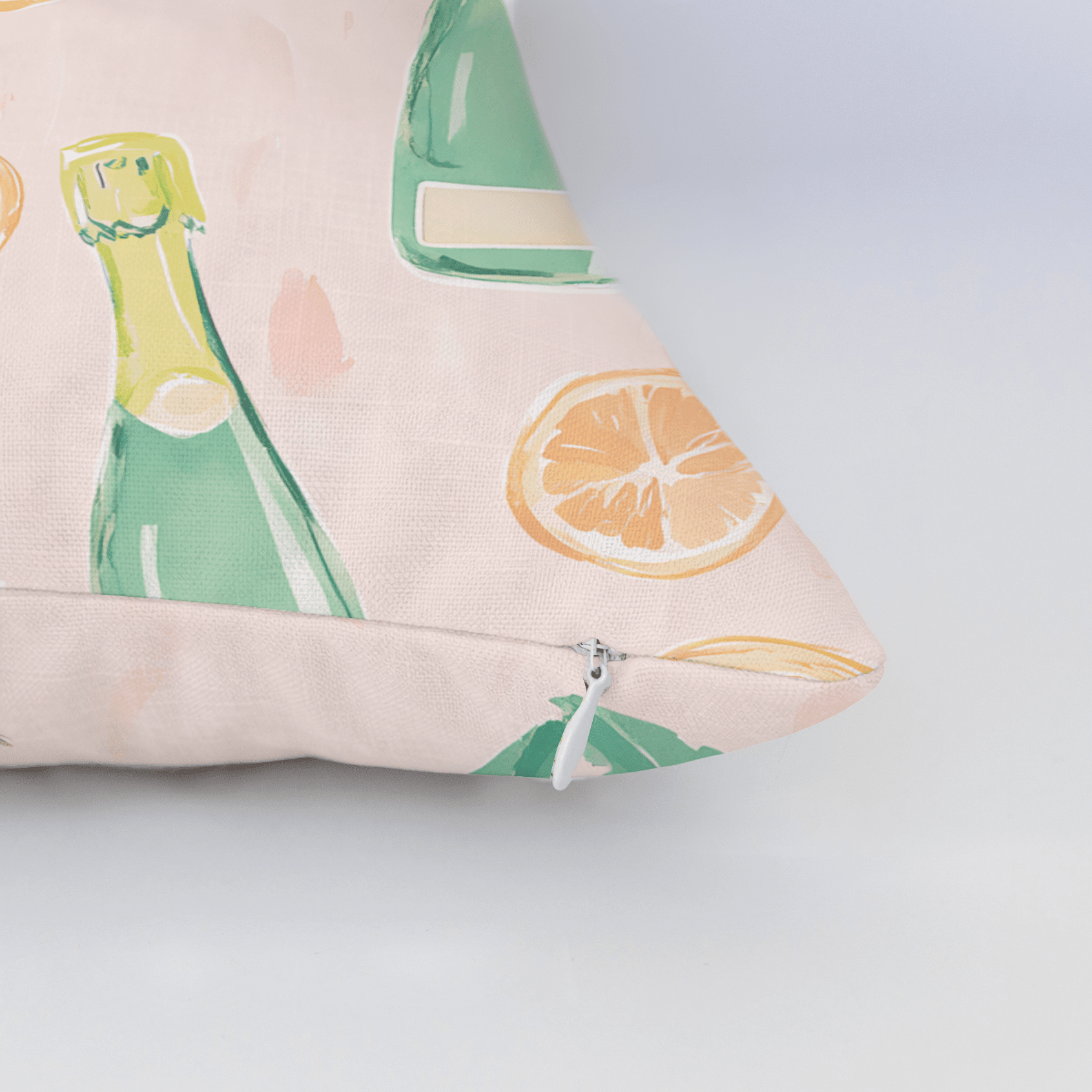 Mimosa Mornings Throw Pillow - Benton Lane Home - Lemon Park