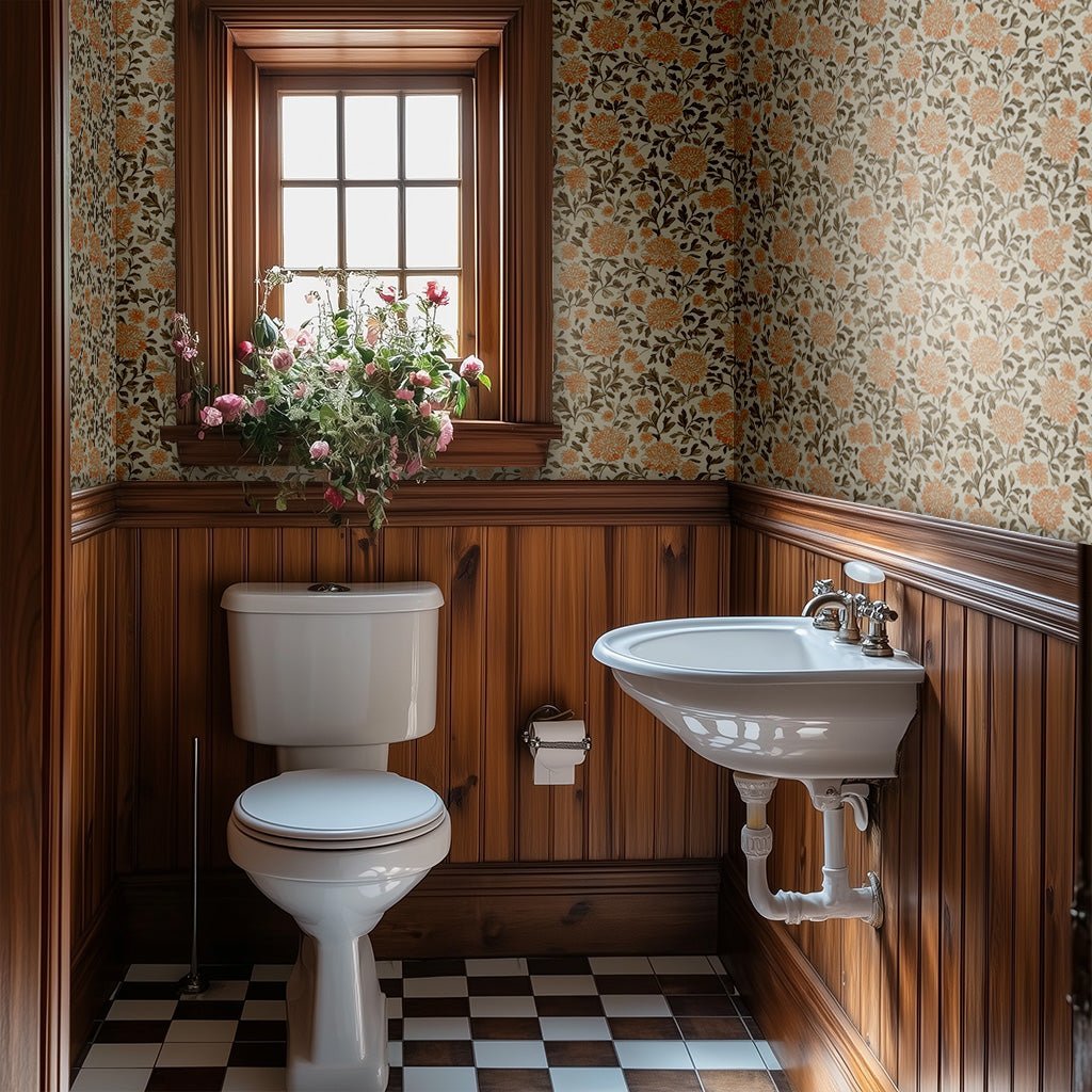 Minerva Wallpaper - Benton Lane Home - Painted Paper