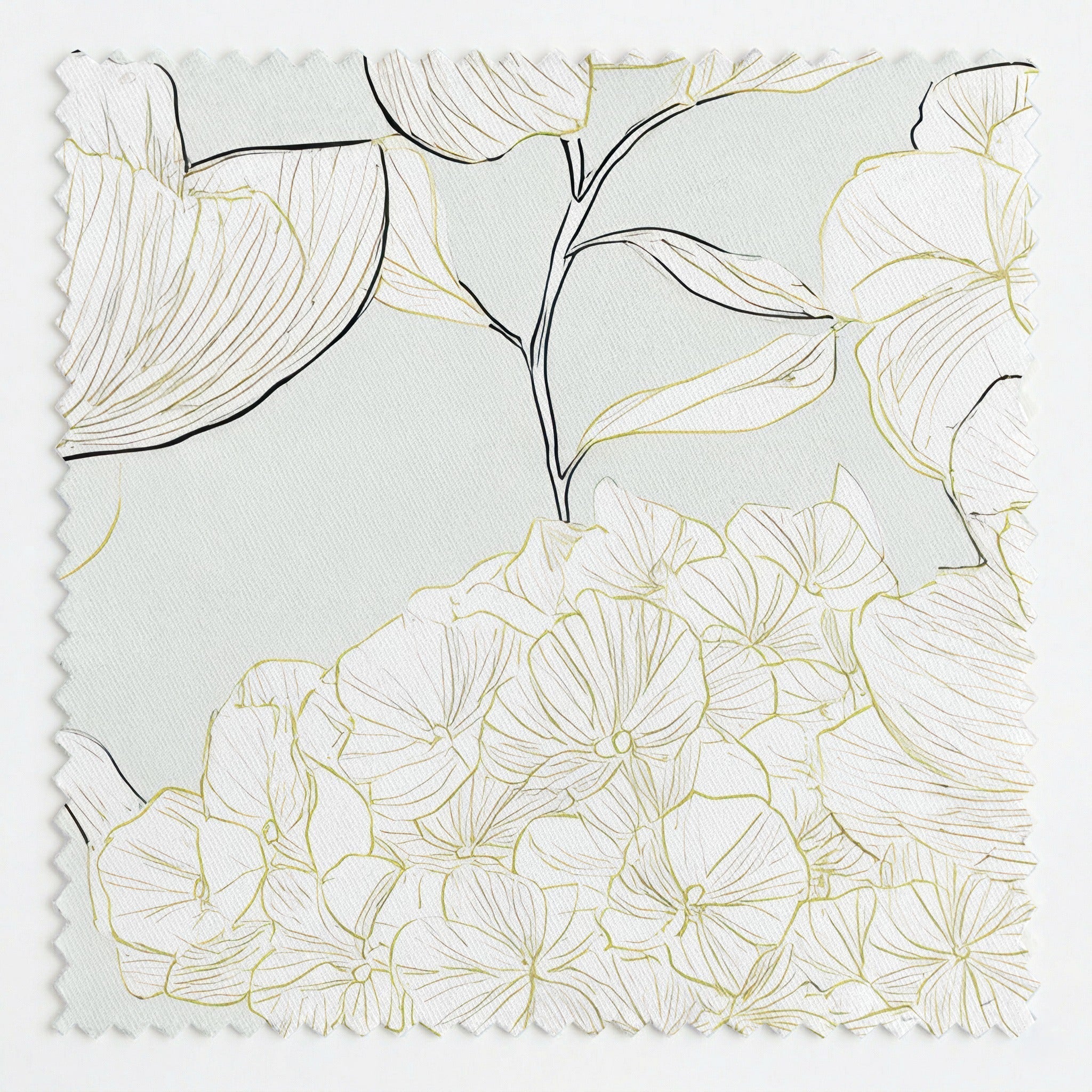 Mint Hydrangea - Fabric - Benton Lane Home - Lemon Park