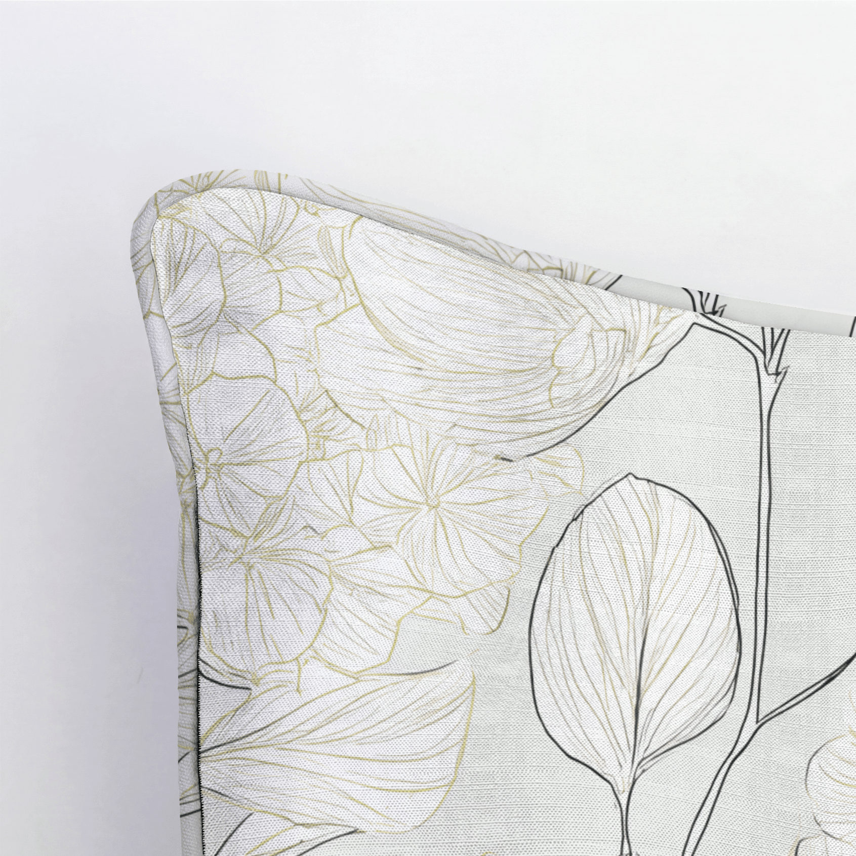 Mint Hydrangea Throw Pillow - Benton Lane Home - Lemon Park