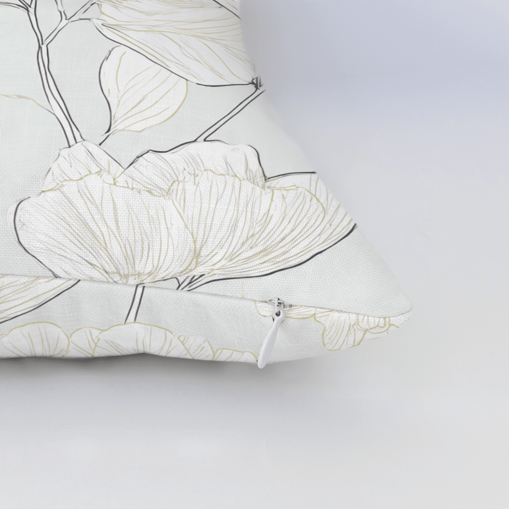 Mint Hydrangea Throw Pillow - Benton Lane Home - Lemon Park