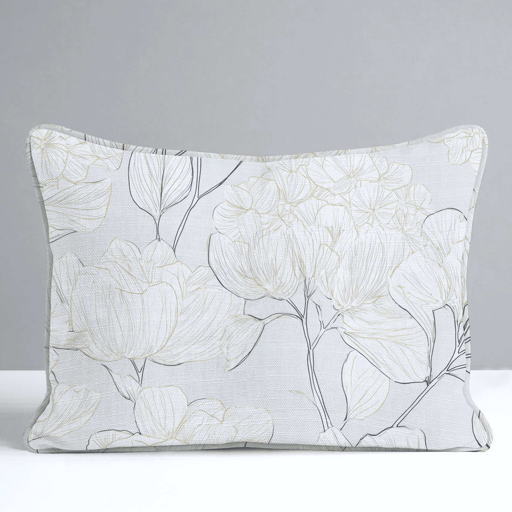 Mint Hydrangea Throw Pillow - Benton Lane Home - Lemon Park