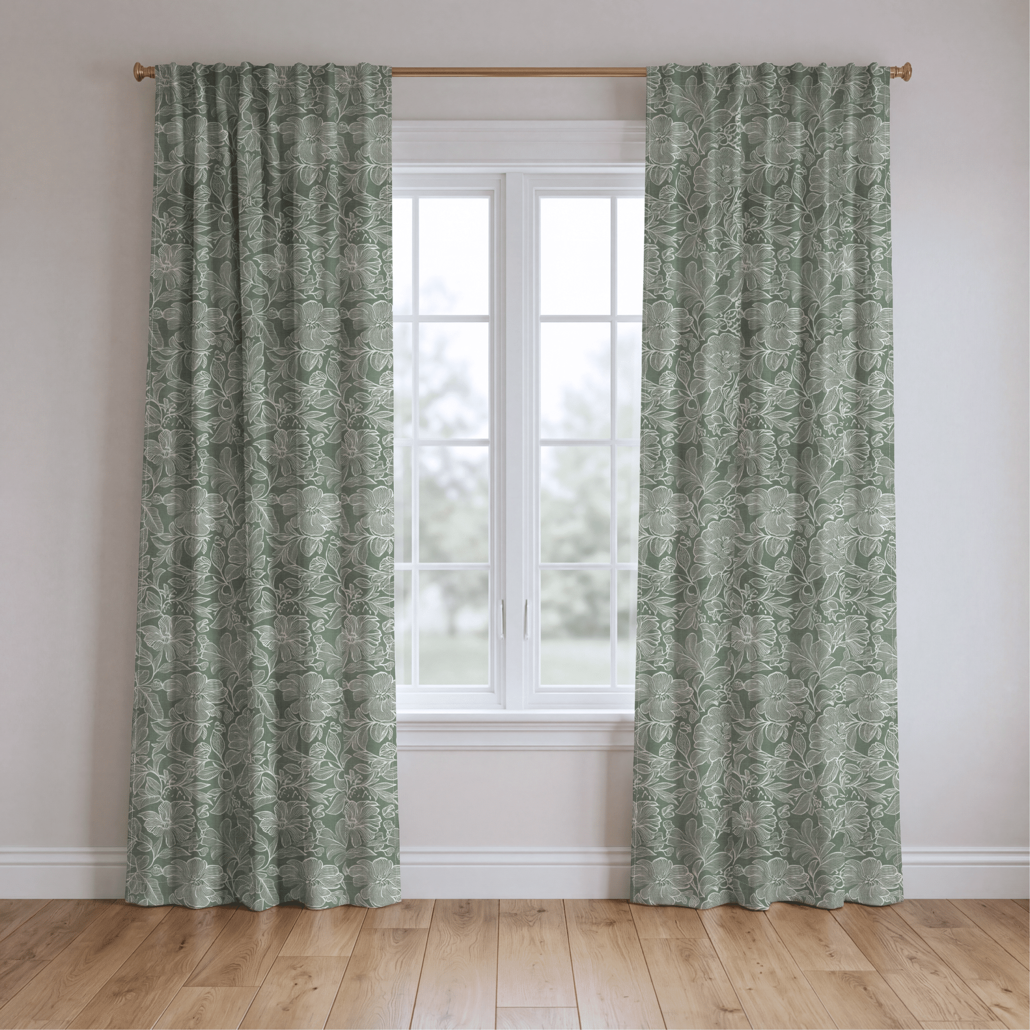 Mint Julep - Drapery - Benton Lane Home - Lemon Park