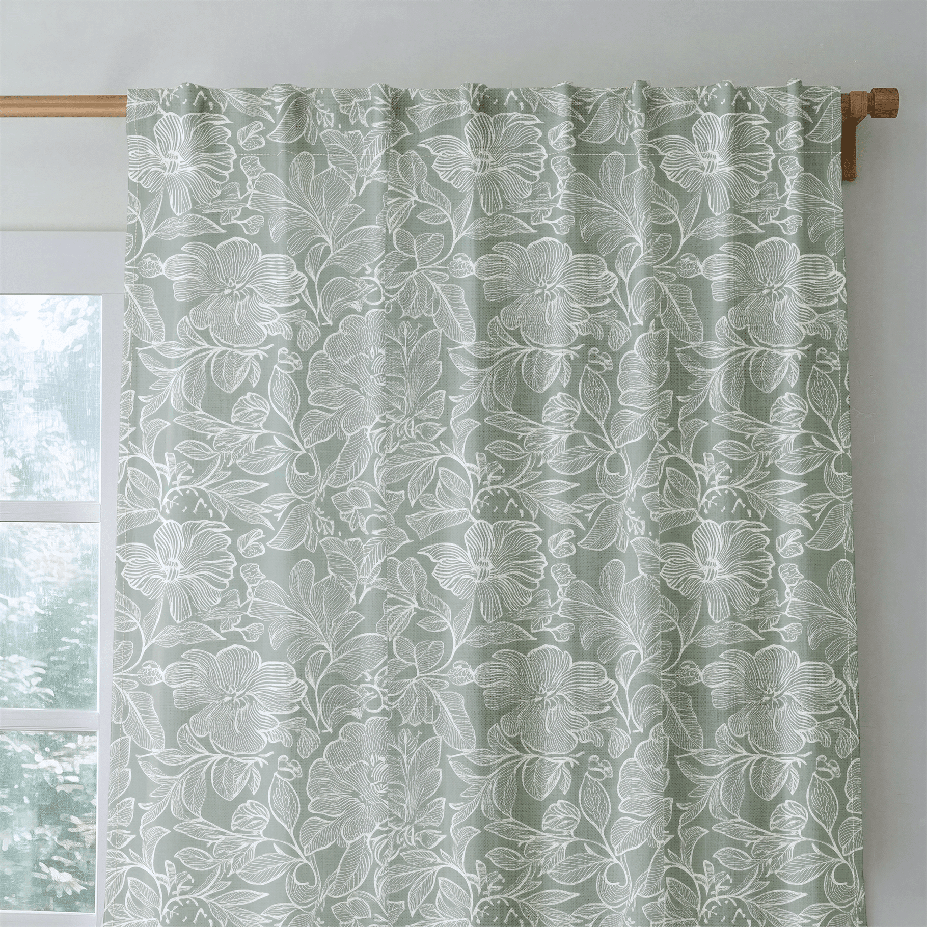 Mint Julep - Drapery - Benton Lane Home - Lemon Park