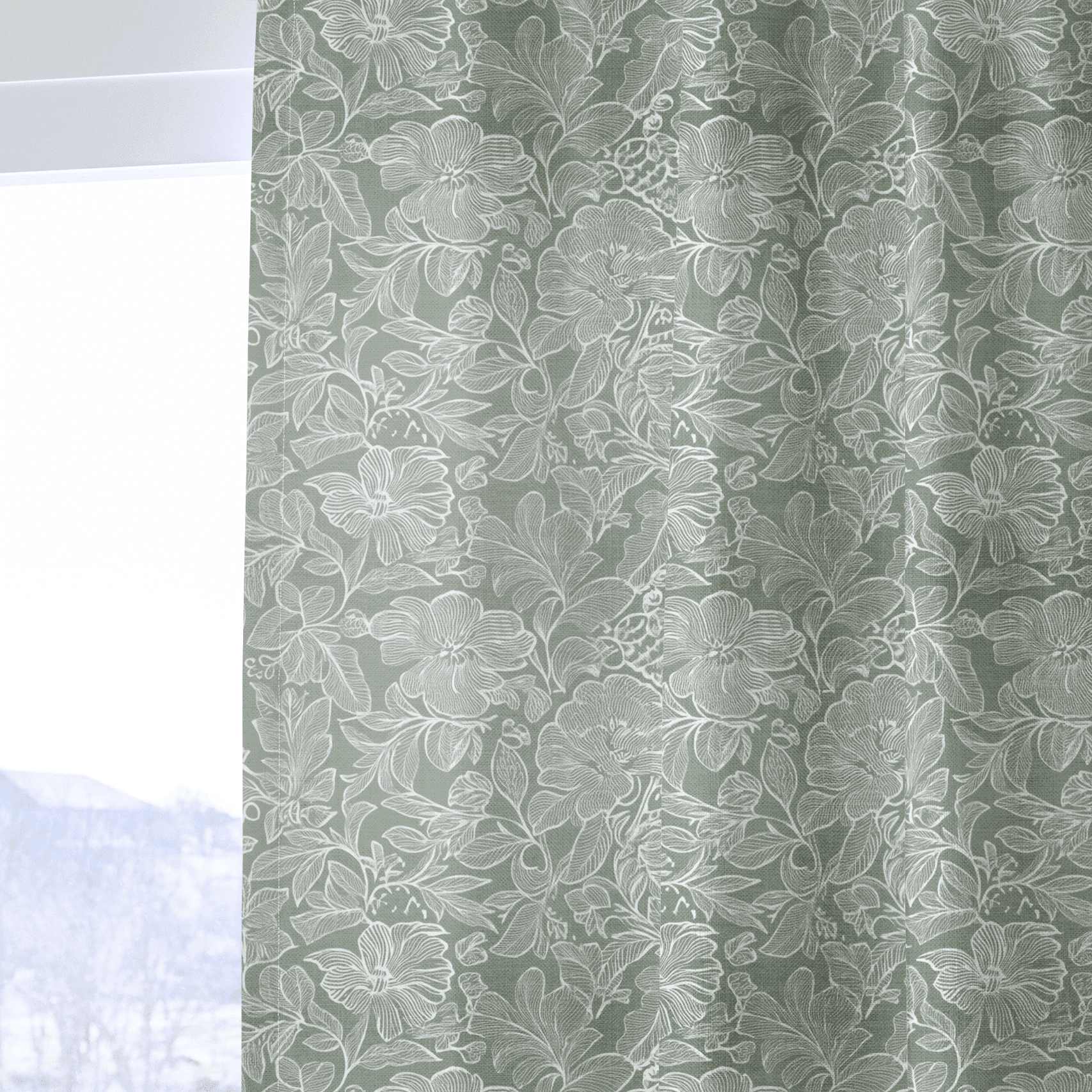 Mint Julep - Drapery - Benton Lane Home - Lemon Park