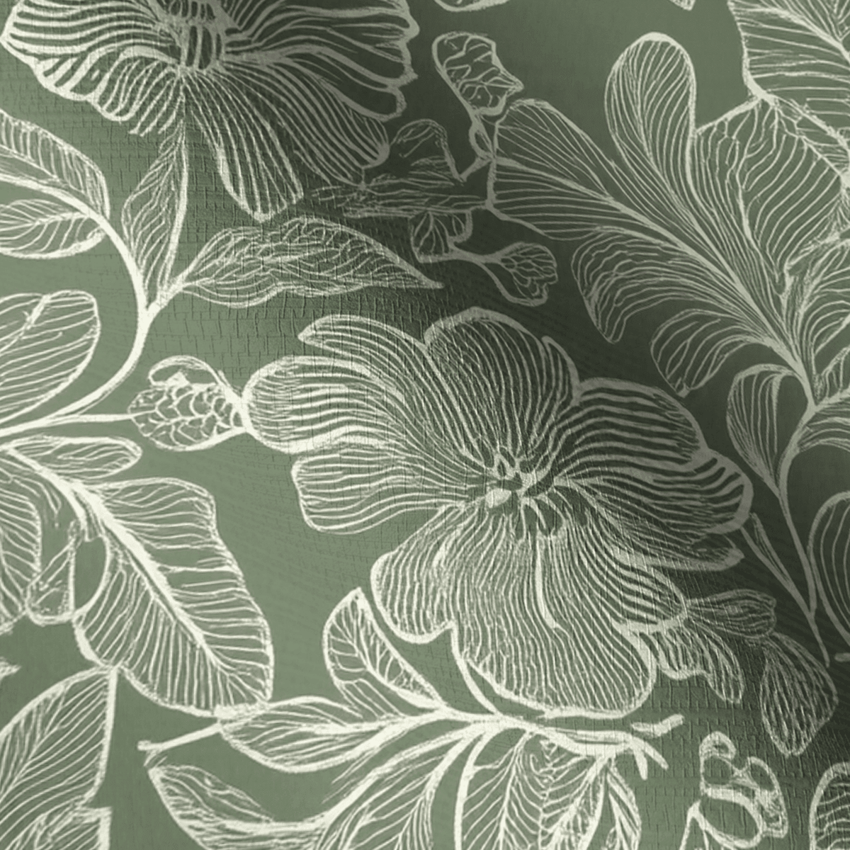 Mint Julep Faux Grasscloth Wallpaper - Benton Lane Home - Lemon Park