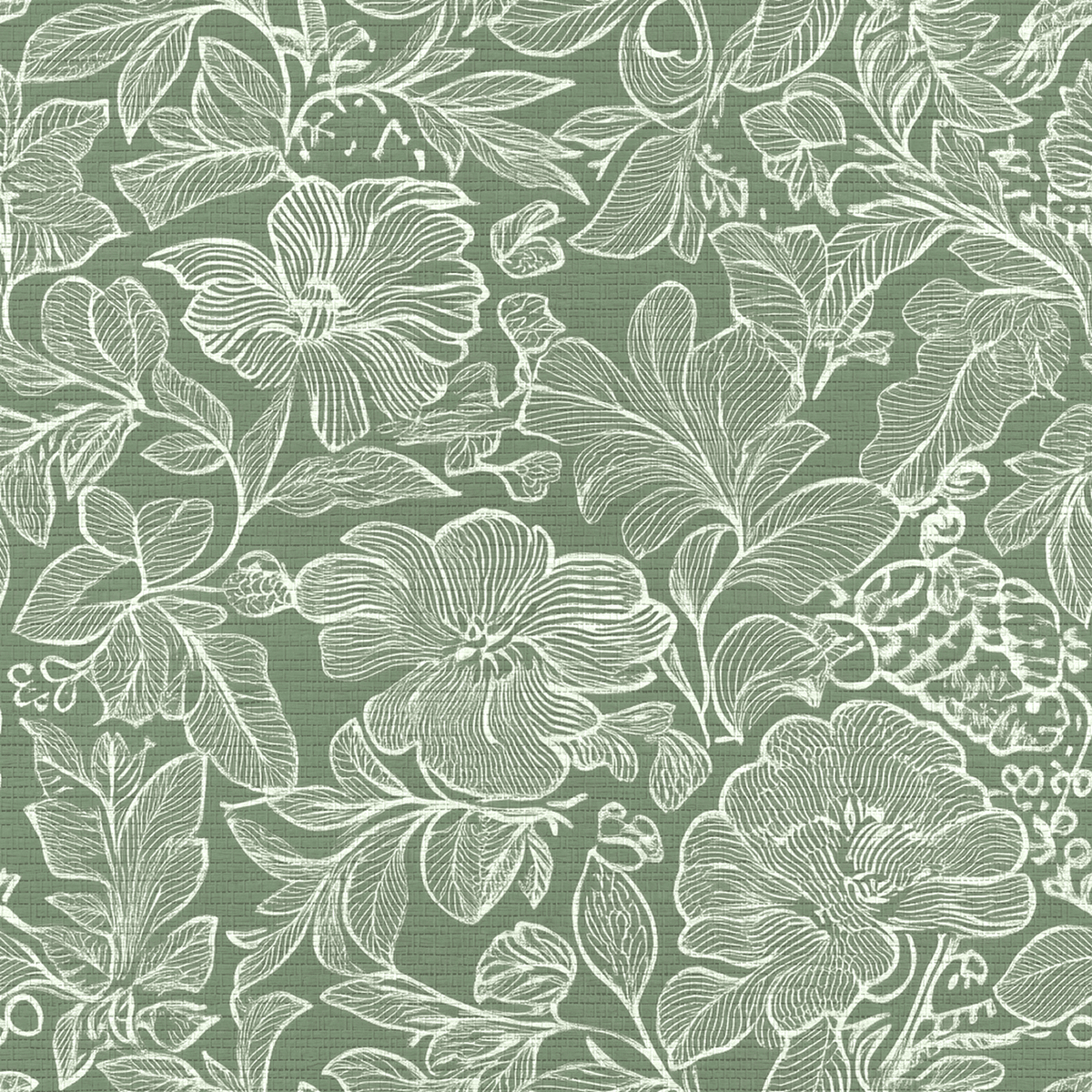 Mint Julep Faux Grasscloth Wallpaper - Benton Lane Home - Lemon Park