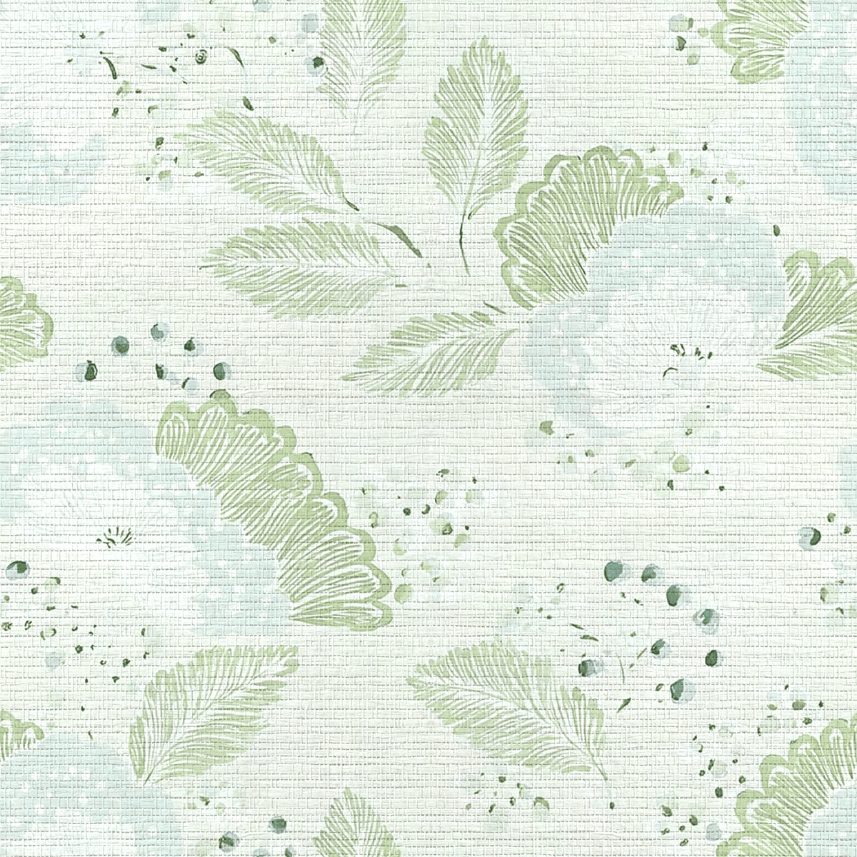 Mint to Be Faux Grasscloth Wallpaper - Lemon Park