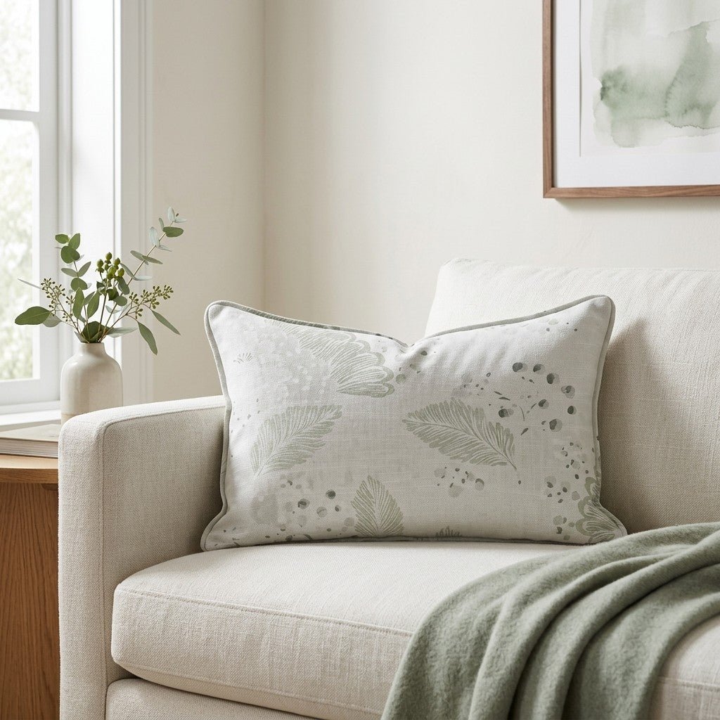 Mint to Be Throw Pillow - Benton Lane Home - Lemon Park