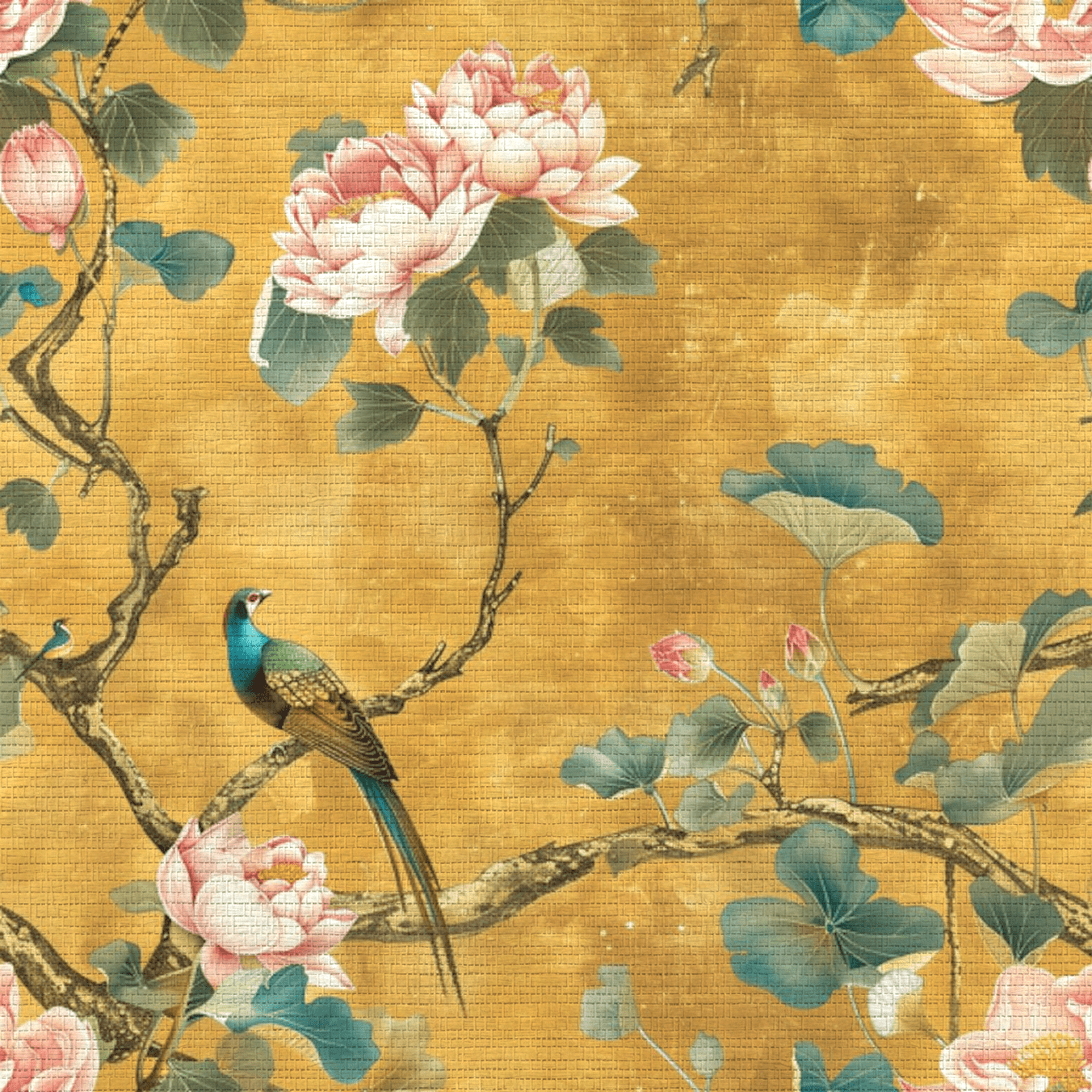 Mira Faux Grasscloth Wallpaper - Painted Paper