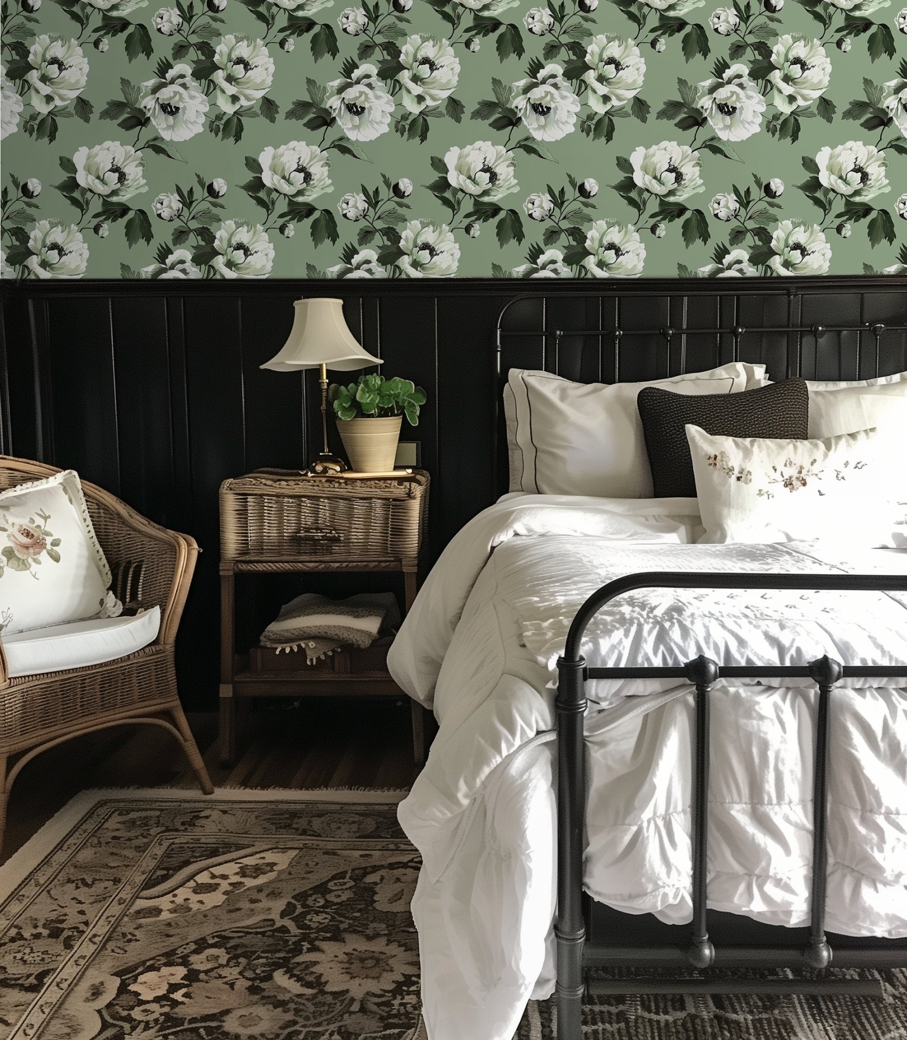 Miriam Wallpaper - Benton Lane Home - Painted Paper