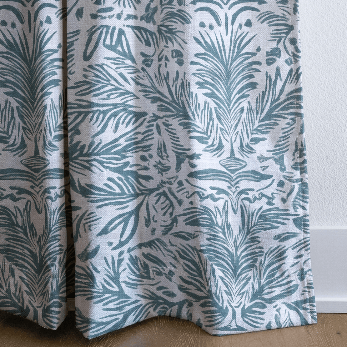 Miss Magnolia Blue - Drapery - Benton Lane Home - Lemon Park
