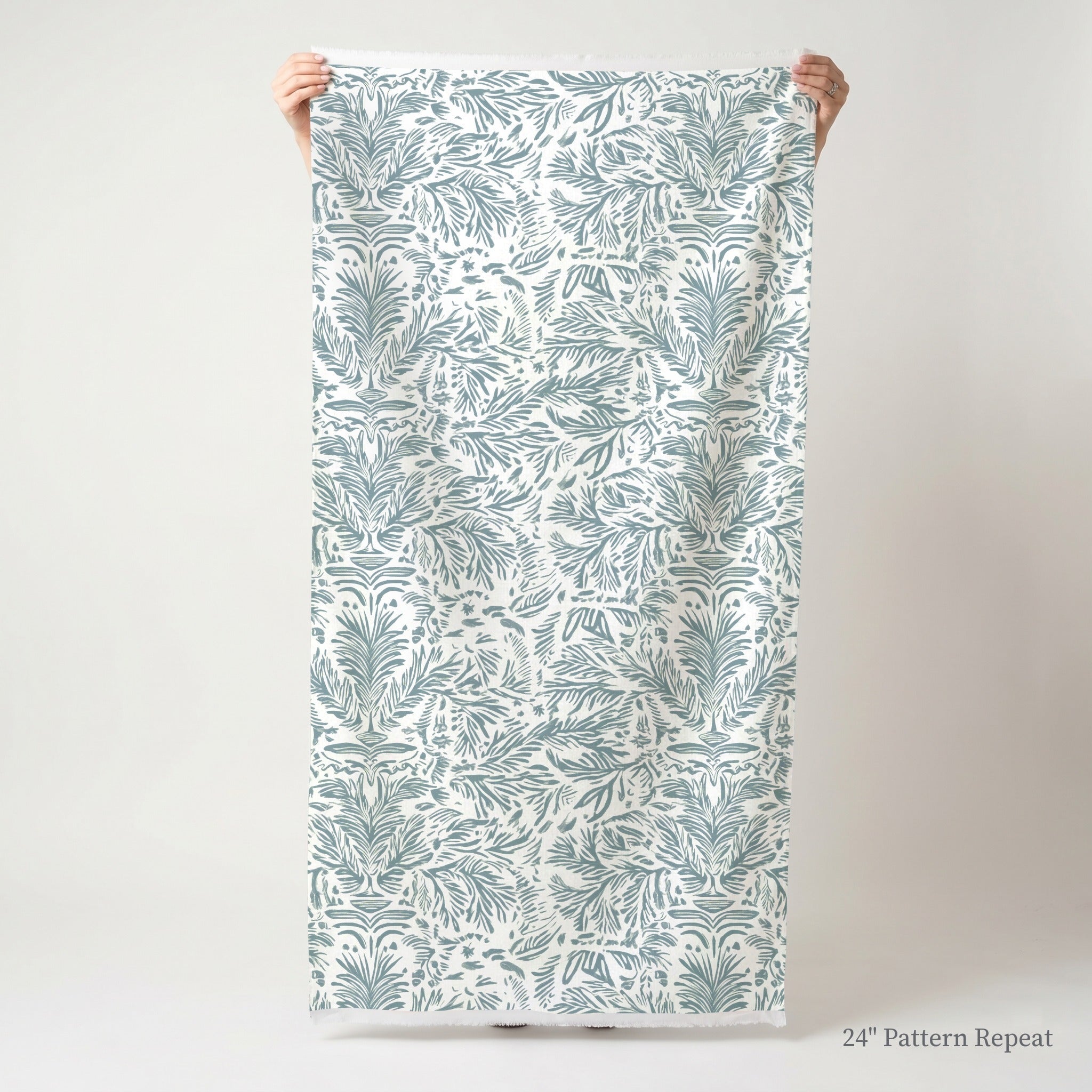 Miss Magnolia Blue - Fabric - Benton Lane Home - Lemon Park