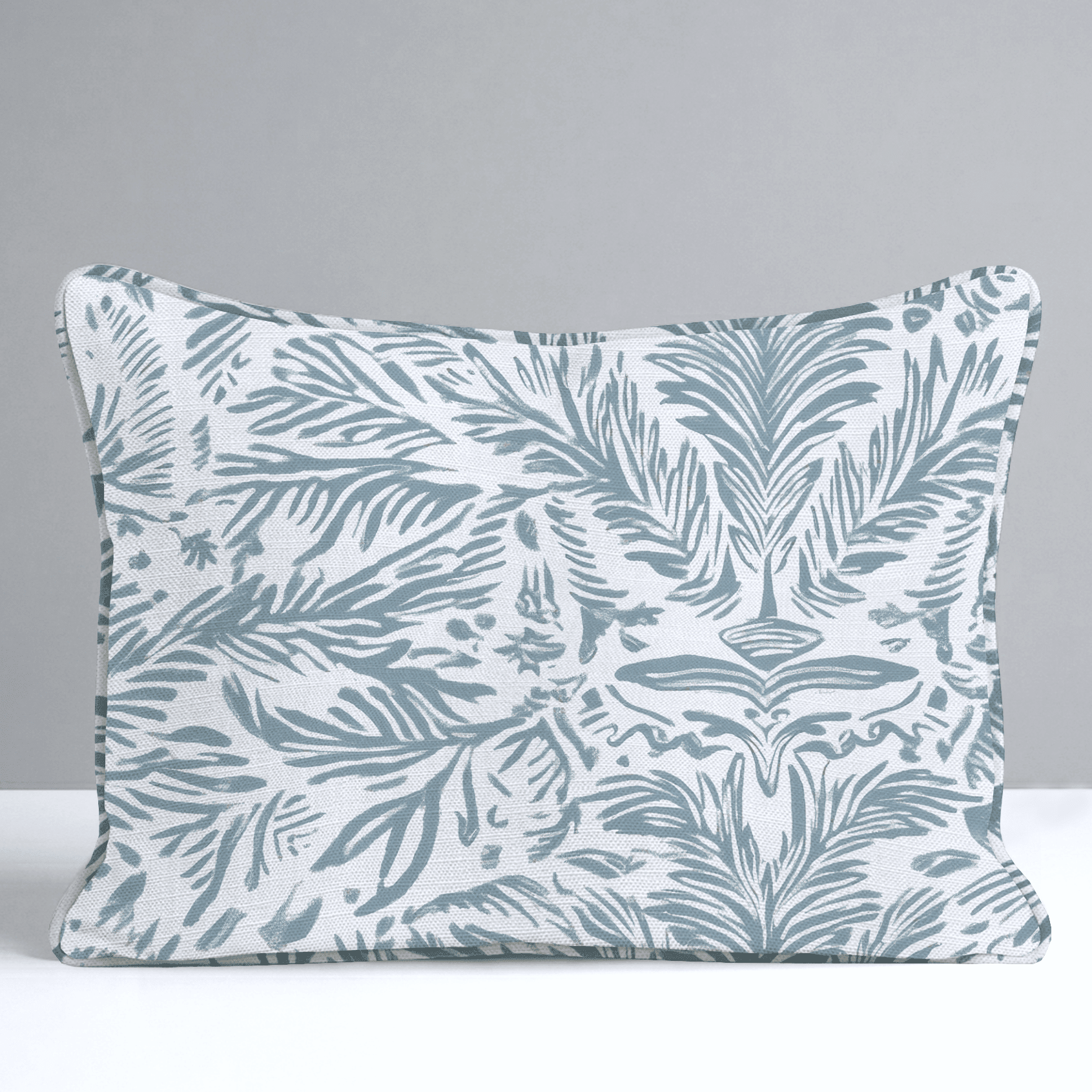 Miss Magnolia Blue Throw Pillow - Benton Lane Home - Lemon Park