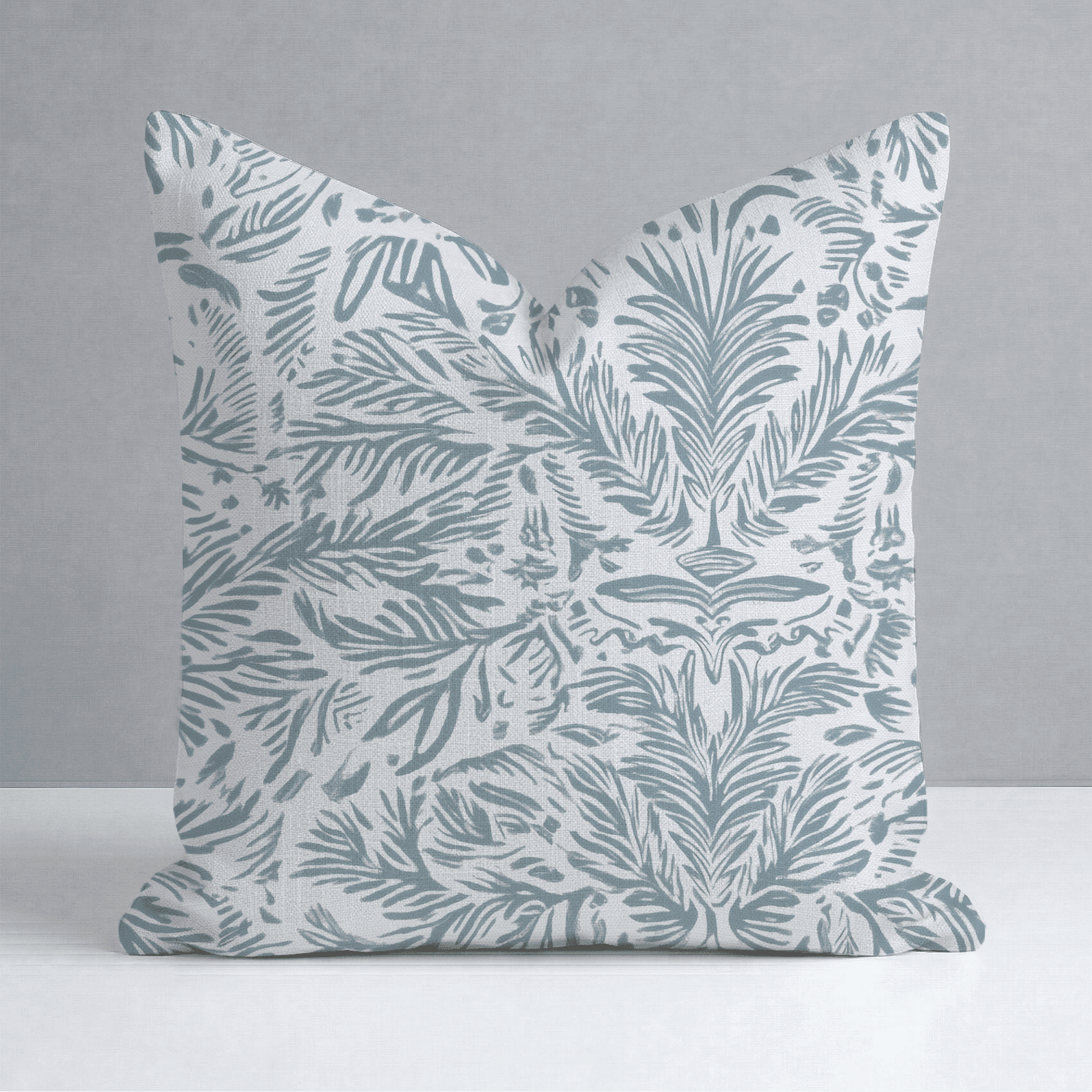 Miss Magnolia Blue Throw Pillow - Benton Lane Home - Lemon Park