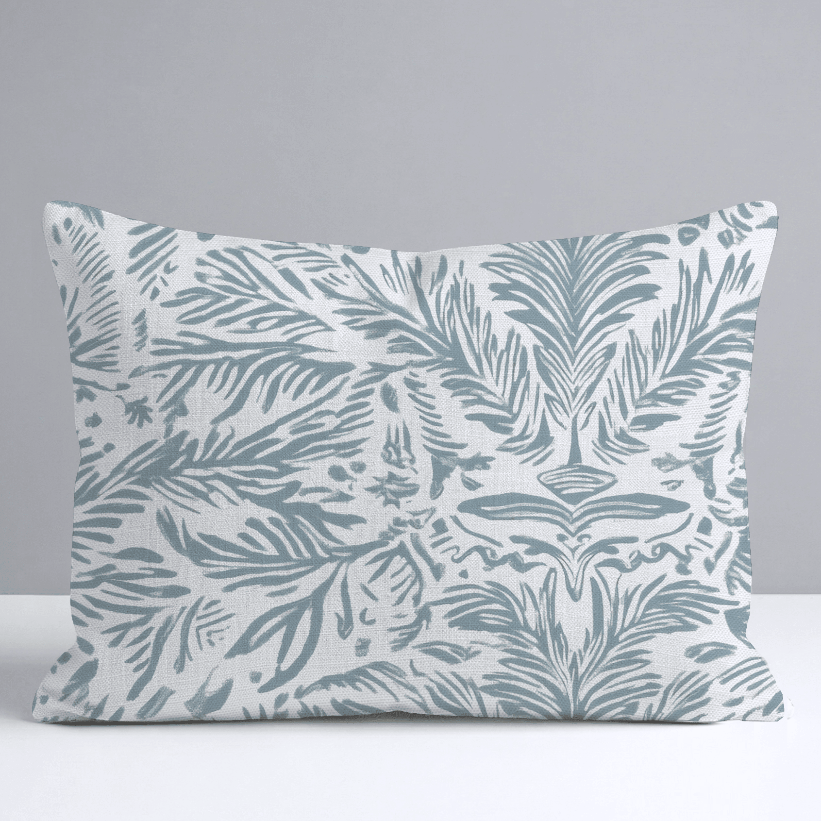 Miss Magnolia Blue Throw Pillow - Benton Lane Home - Lemon Park