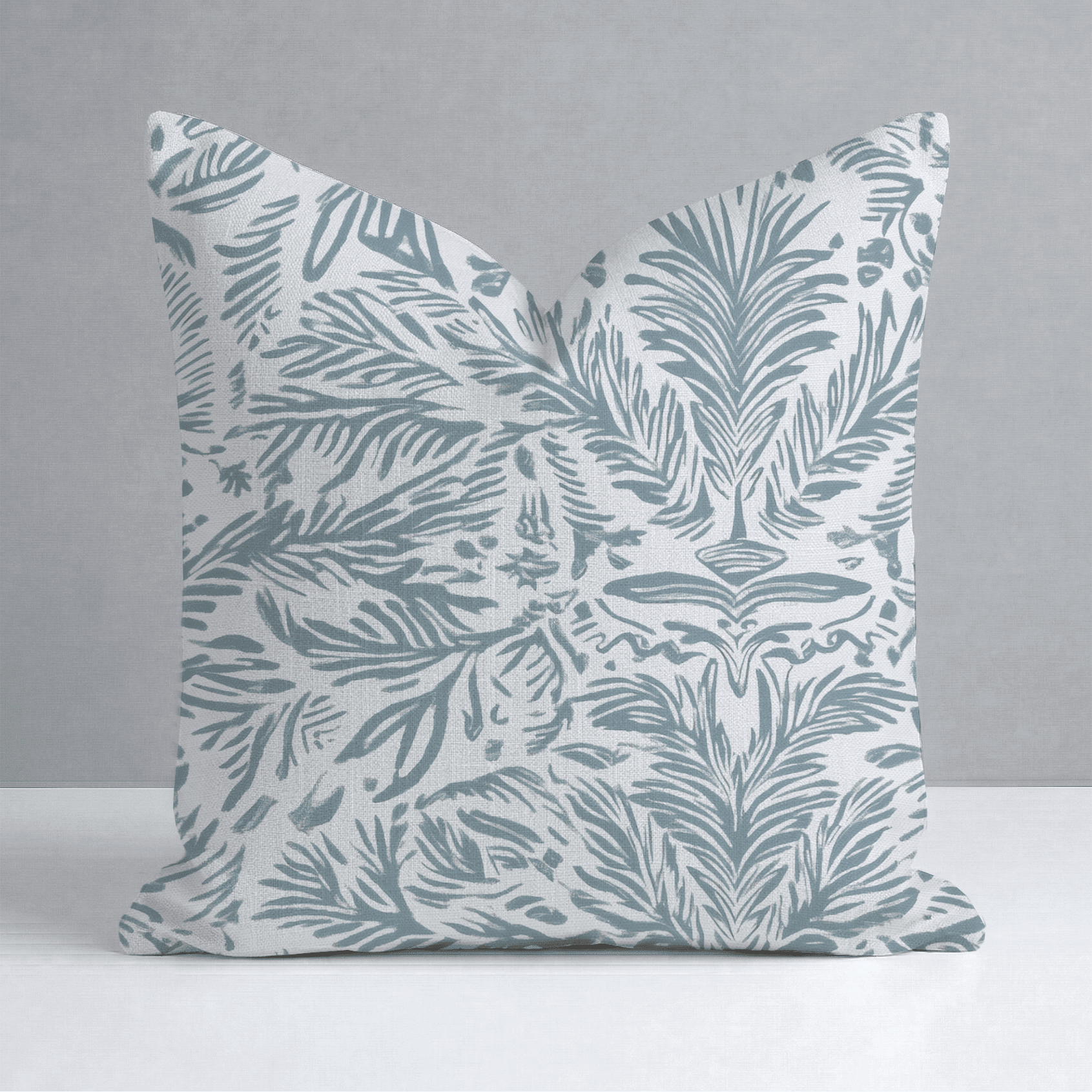 Miss Magnolia Blue Throw Pillow - Benton Lane Home - Lemon Park