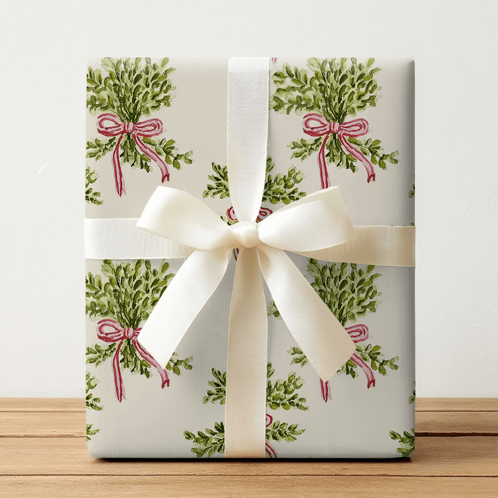 Mistletoe Margot - Wrapping Paper - Benton Lane Home - Lemon Park