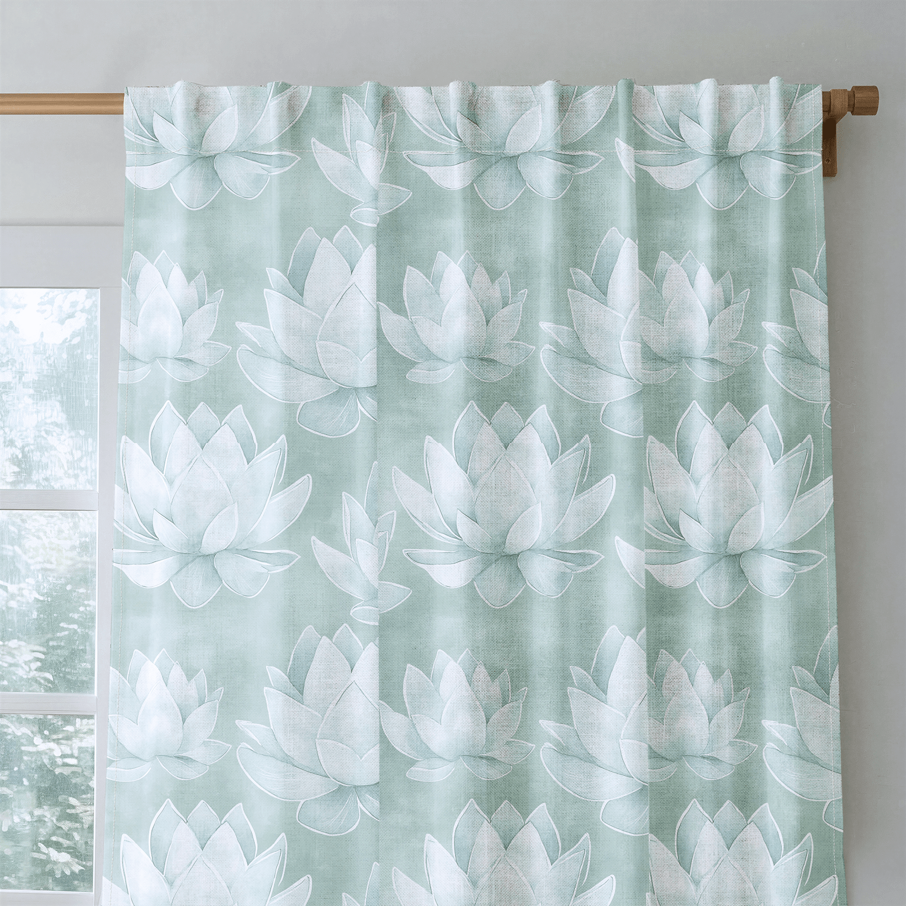 Misty Bloom - Drapery - Benton Lane Home - Lemon Park