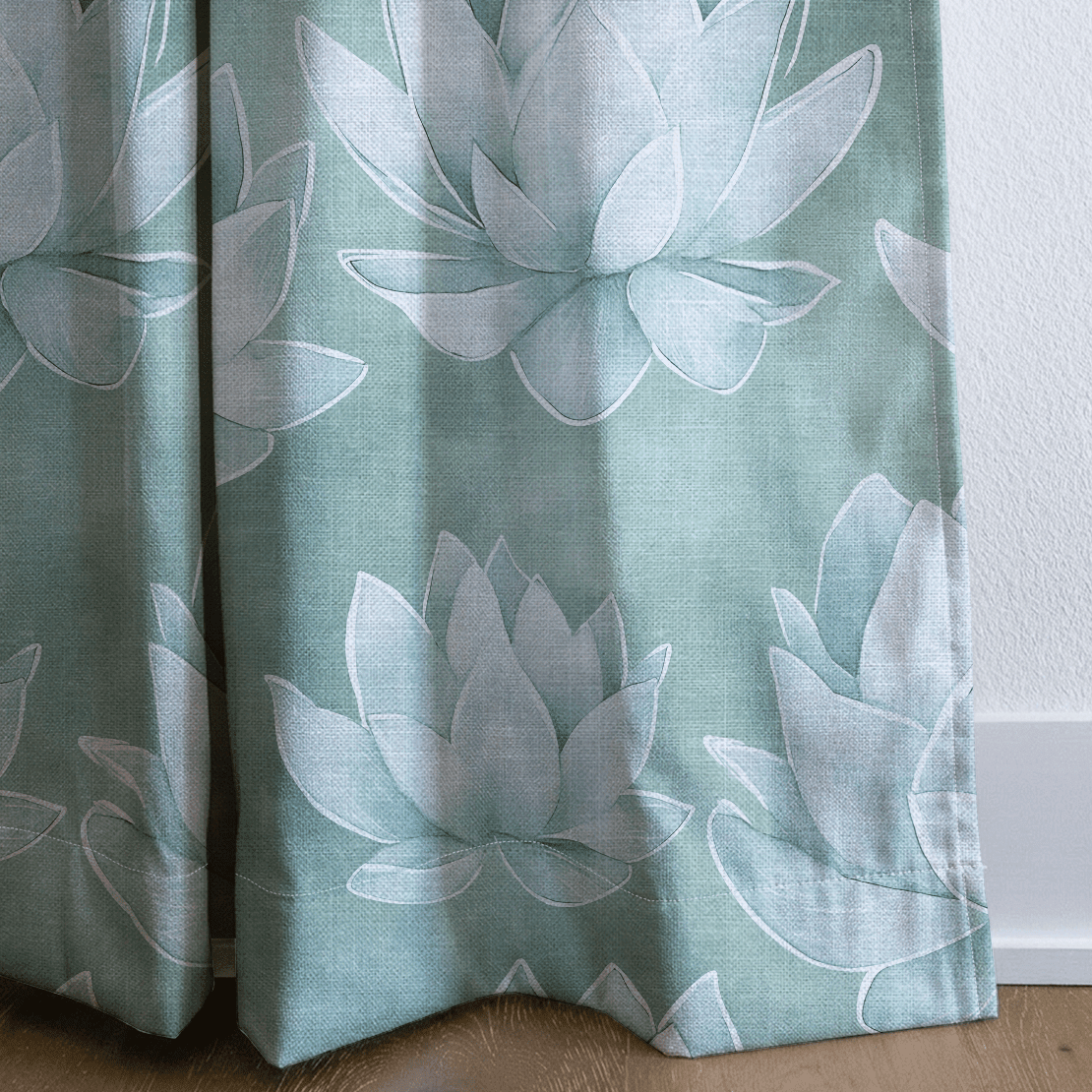 Misty Bloom - Drapery - Benton Lane Home - Lemon Park