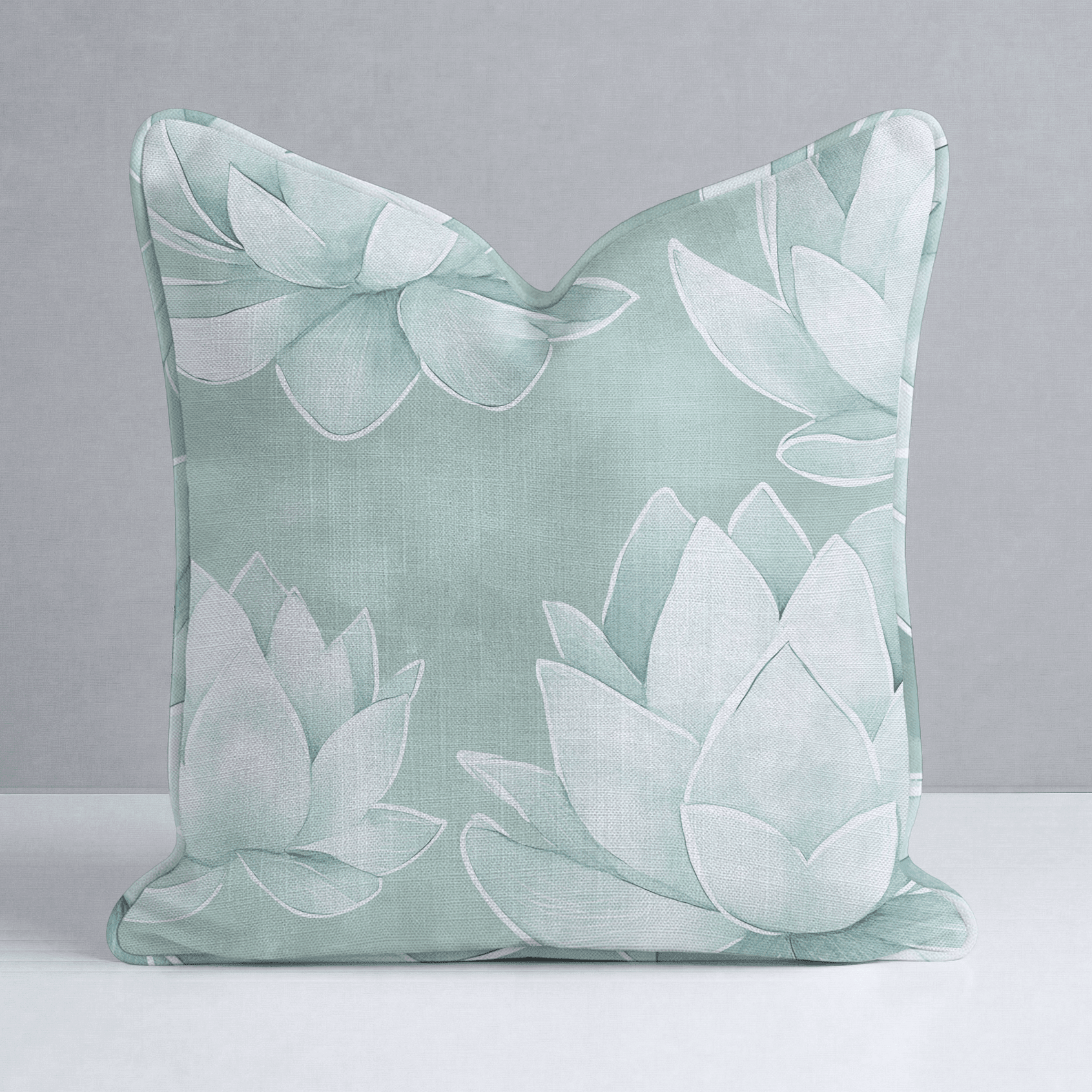 Misty Bloom Throw Pillow - Benton Lane Home - Lemon Park