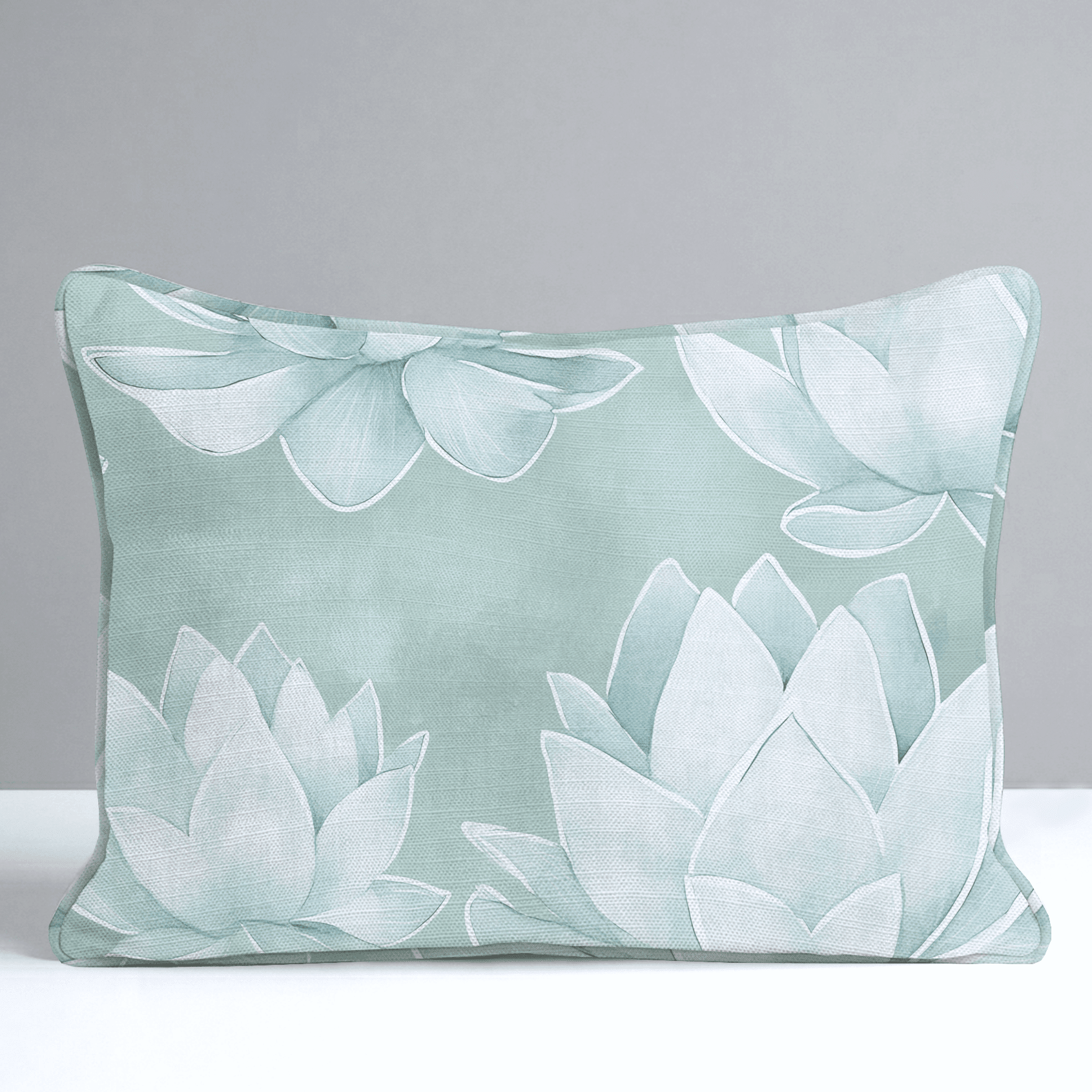 Misty Bloom Throw Pillow - Benton Lane Home - Lemon Park