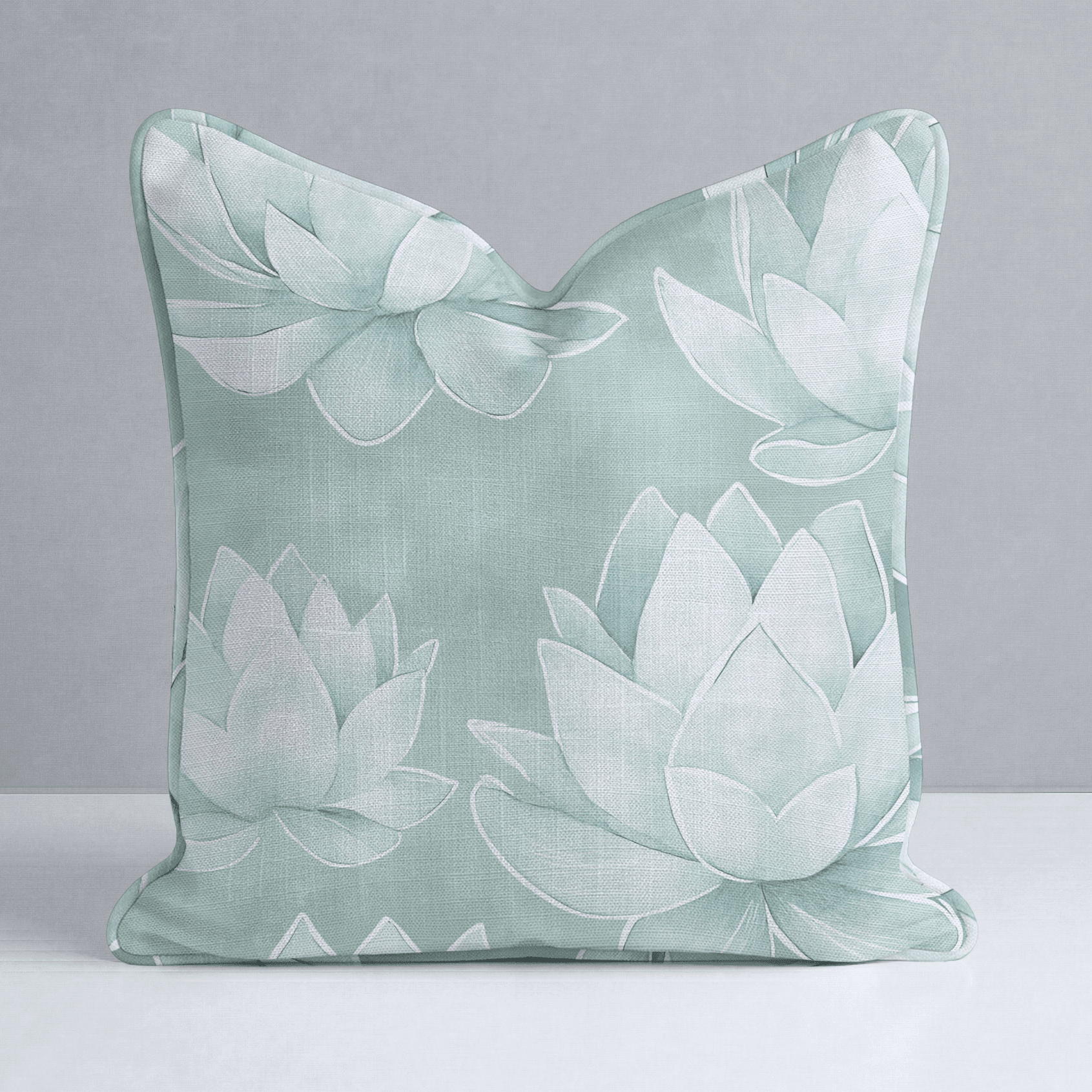 Misty Bloom Throw Pillow - Benton Lane Home - Lemon Park