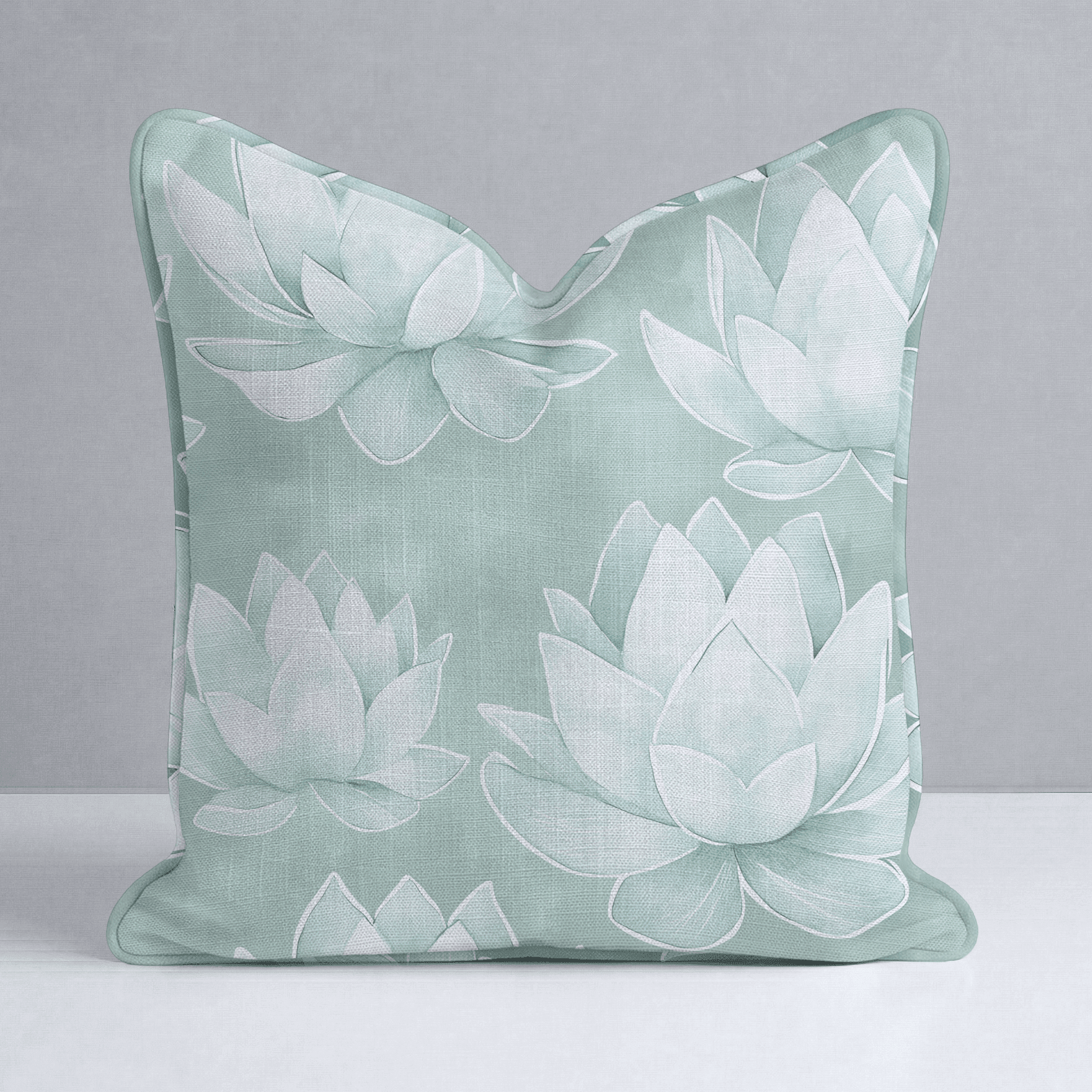 Misty Bloom Throw Pillow - Benton Lane Home - Lemon Park