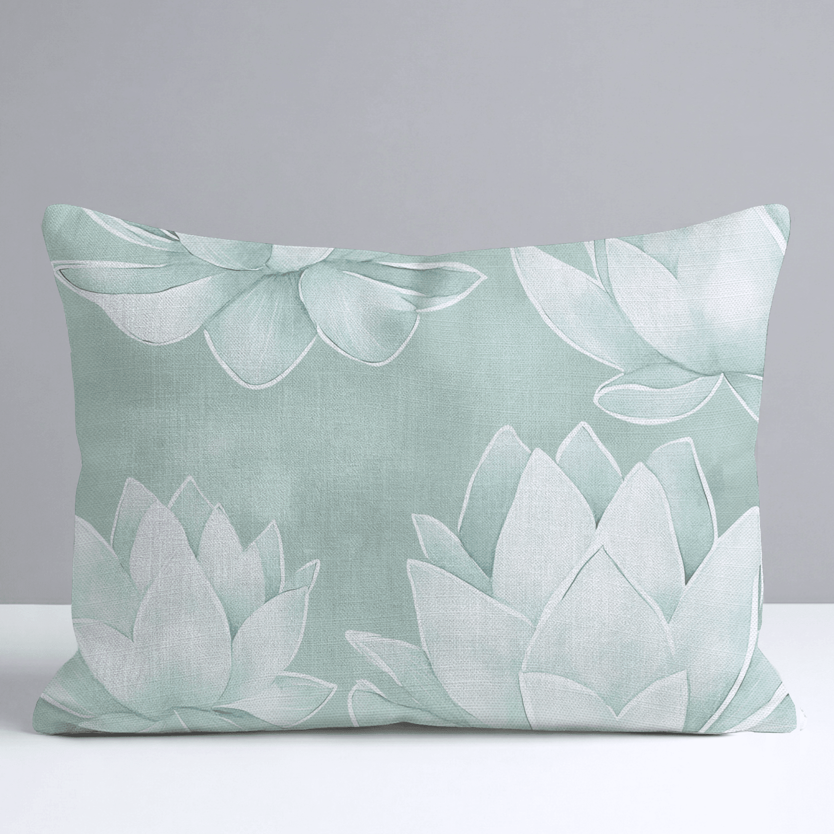 Misty Bloom Throw Pillow - Benton Lane Home - Lemon Park