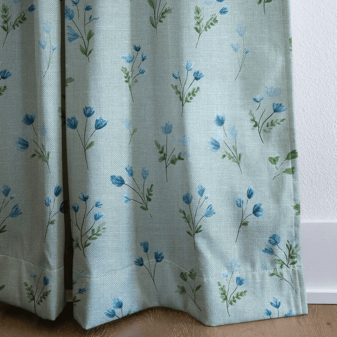 Misty Flora - Drapery - Benton Lane Home - Lemon Park