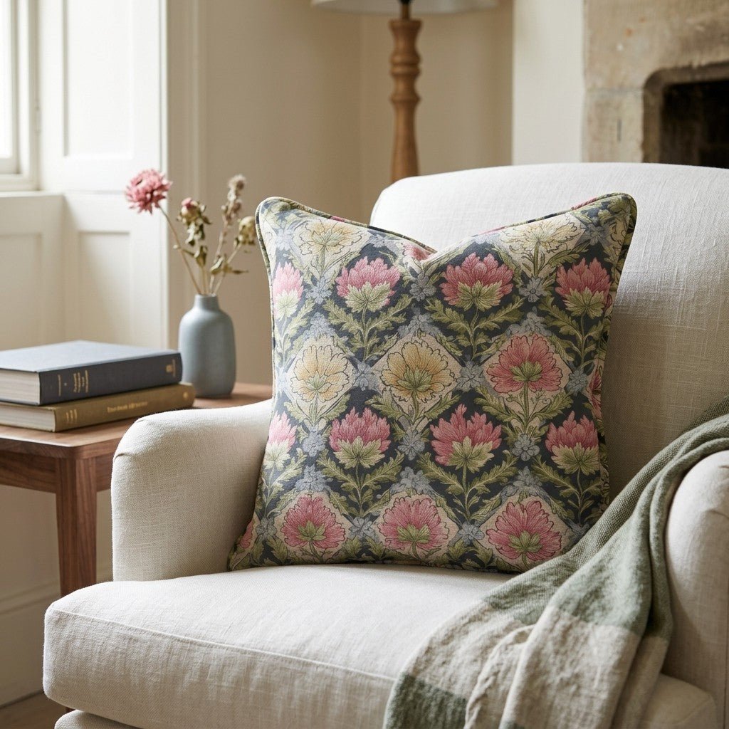Misty Morning Throw Pillow - Benton Lane Home - Lemon Park