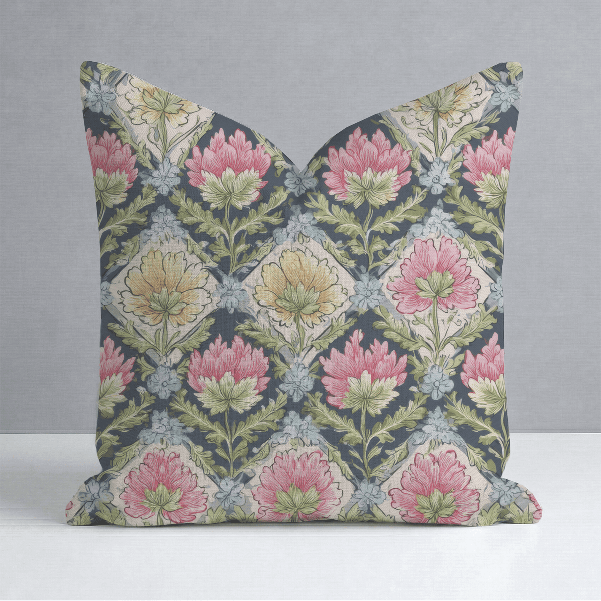 Misty Morning Throw Pillow - Lemon Park