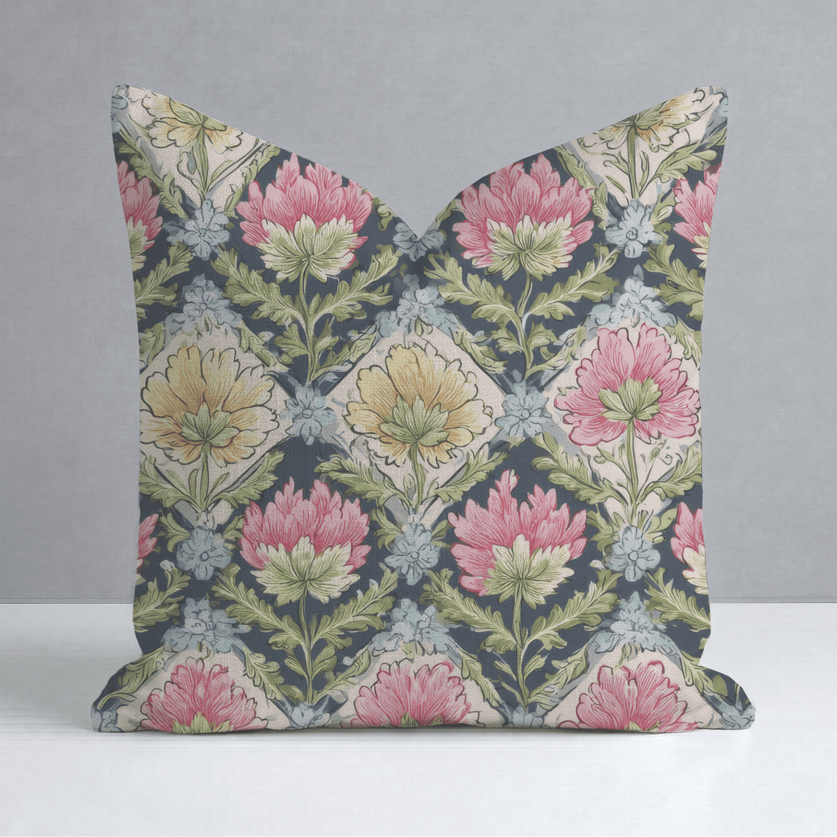 Misty Morning Throw Pillow - Lemon Park
