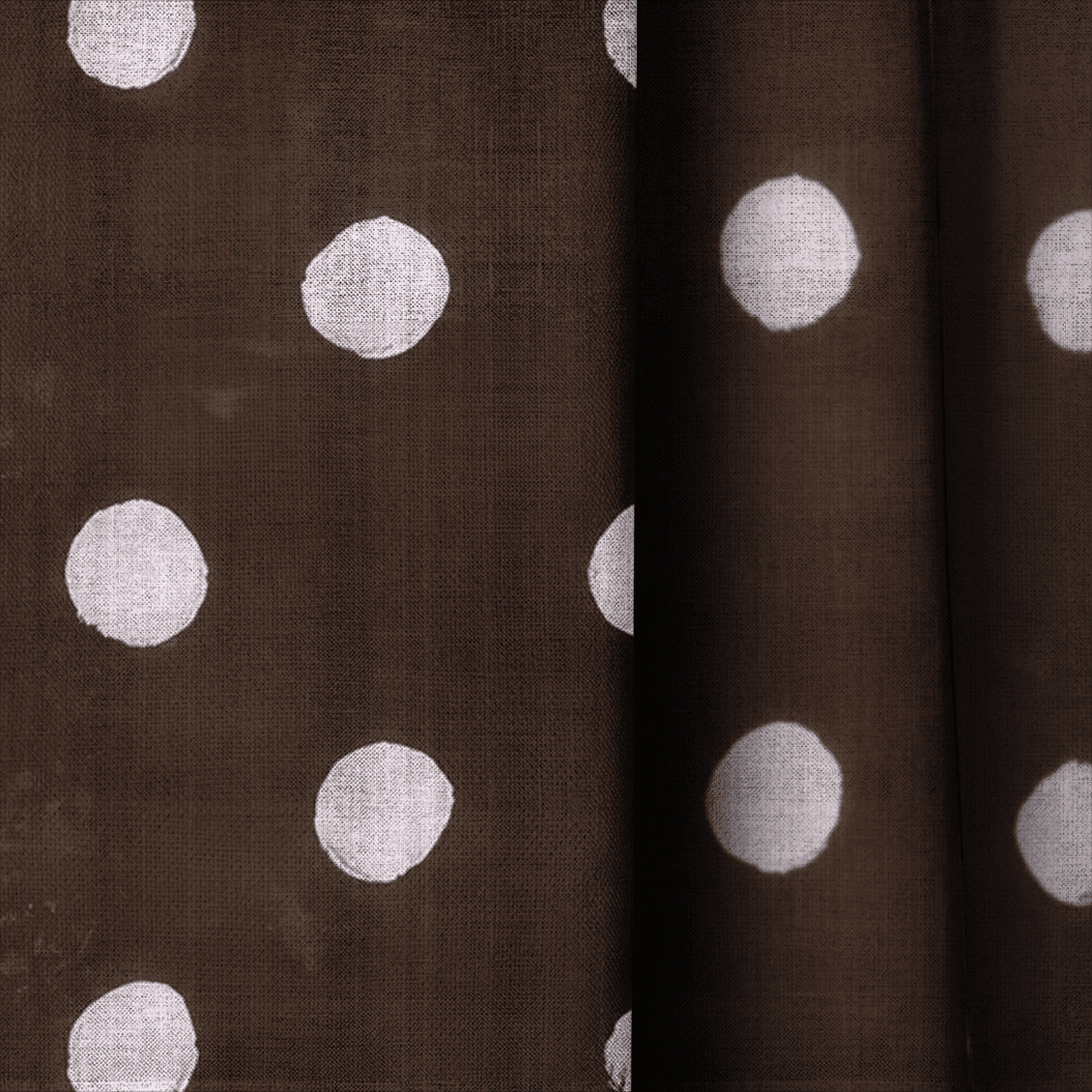 Mocha Dot - Drapery - Benton Lane Home - Lemon Park