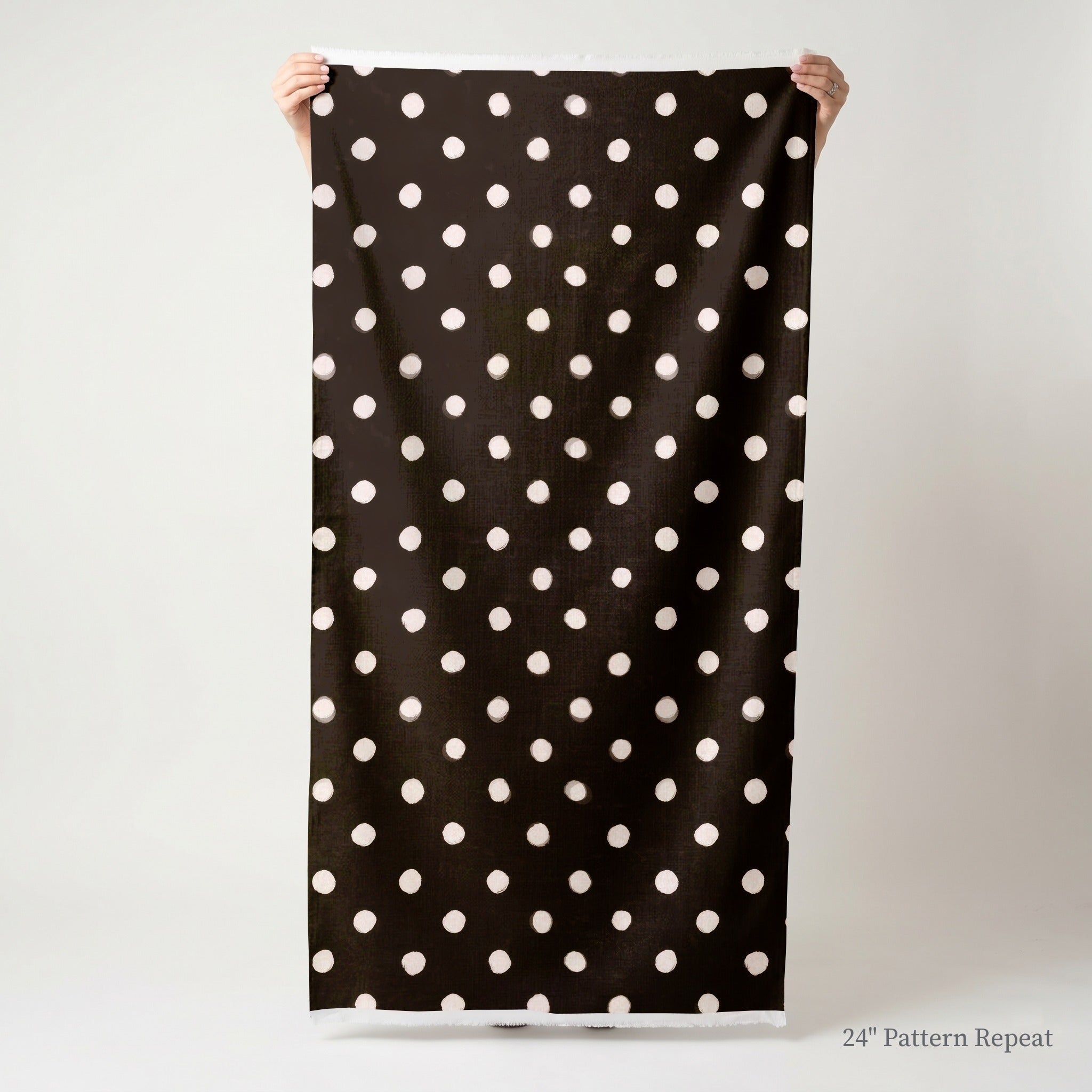 Mocha Dot - Fabric - Benton Lane Home - Lemon Park