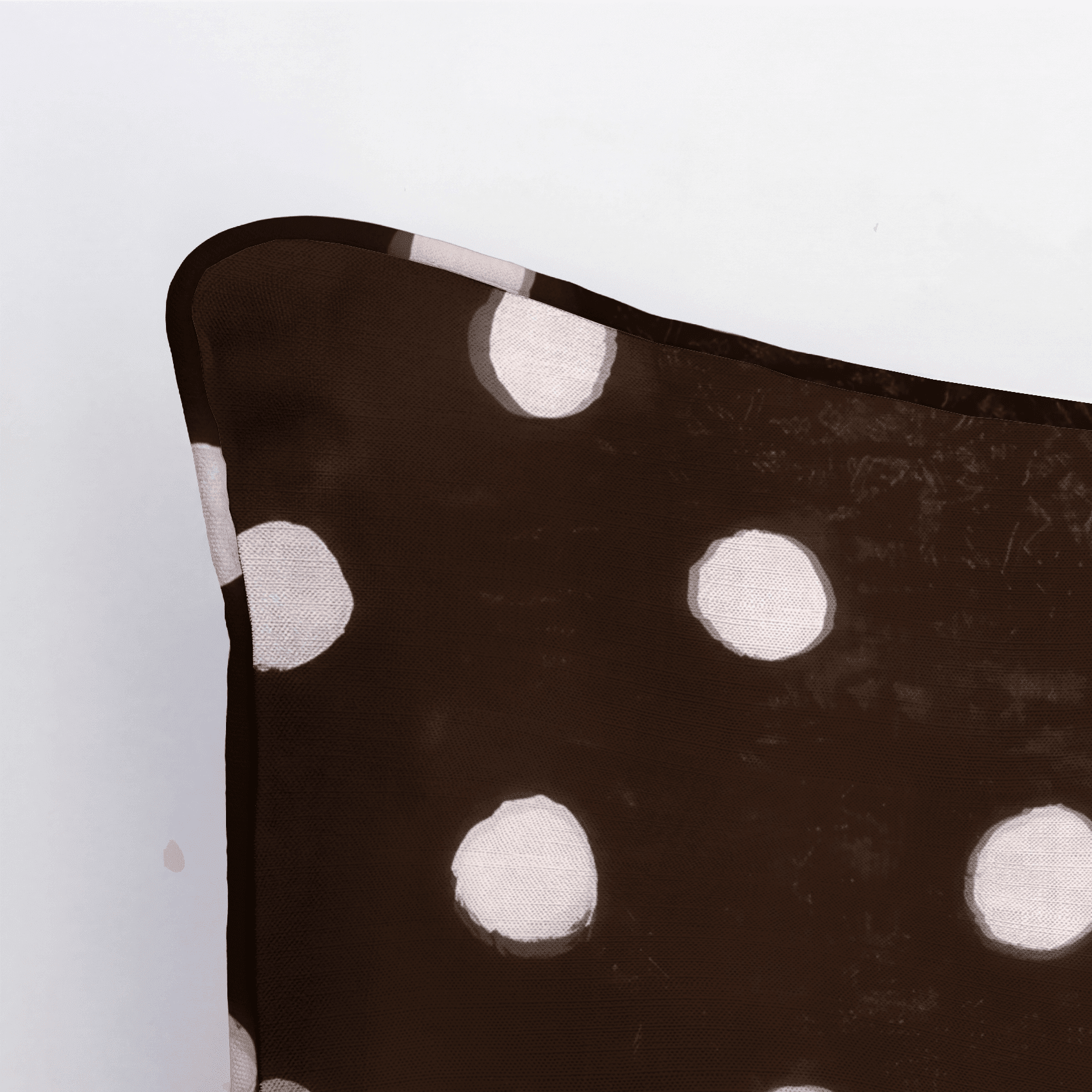 Mocha Dot Throw Pillow - Benton Lane Home - Lemon Park