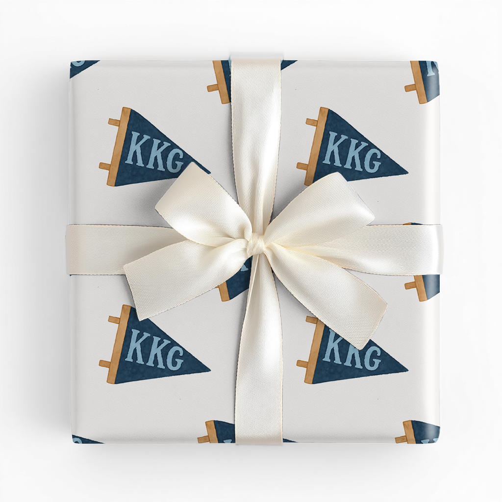 Kappa Kappa Gamma Flag - Wrapping Paper