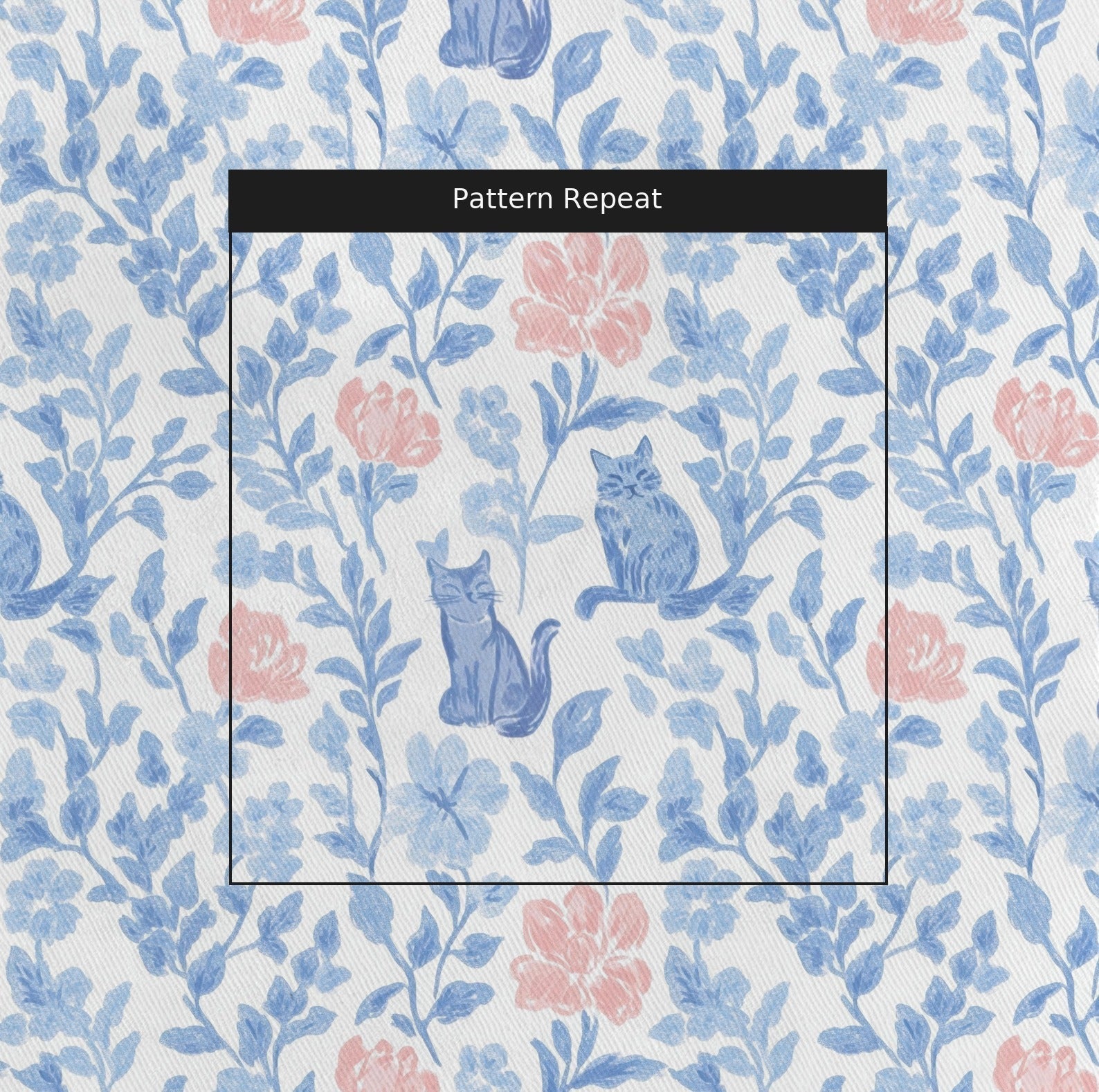 Mod Meow - Fabric - Benton Lane Home - Lemon Park
