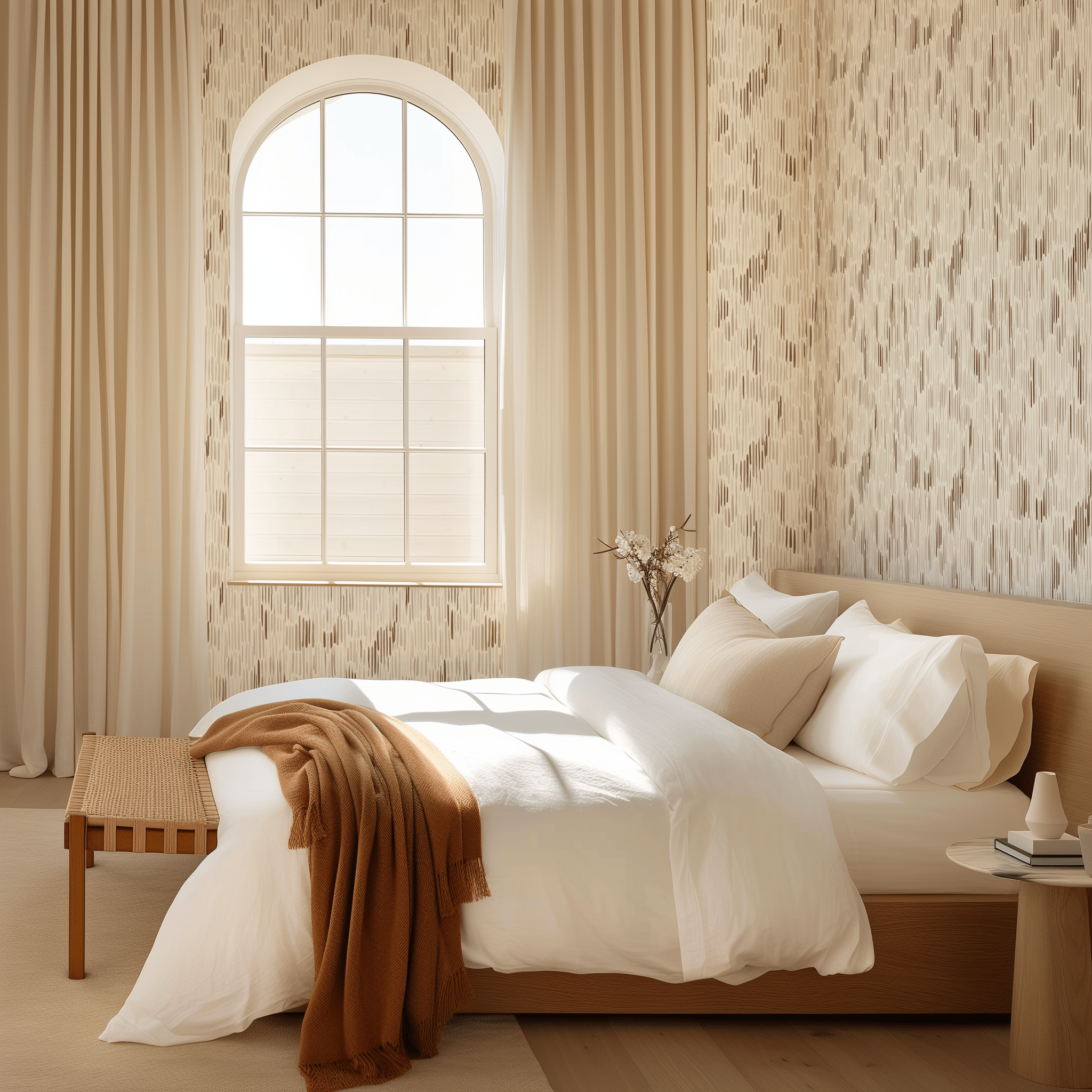 Modline Wallpaper - Benton Lane Home - Painted Paper